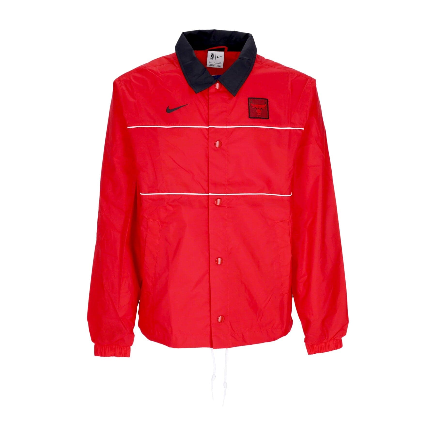 Coach Jacket Men's Nba Courtside Ltwt Jacket Chibul University Red/black/white