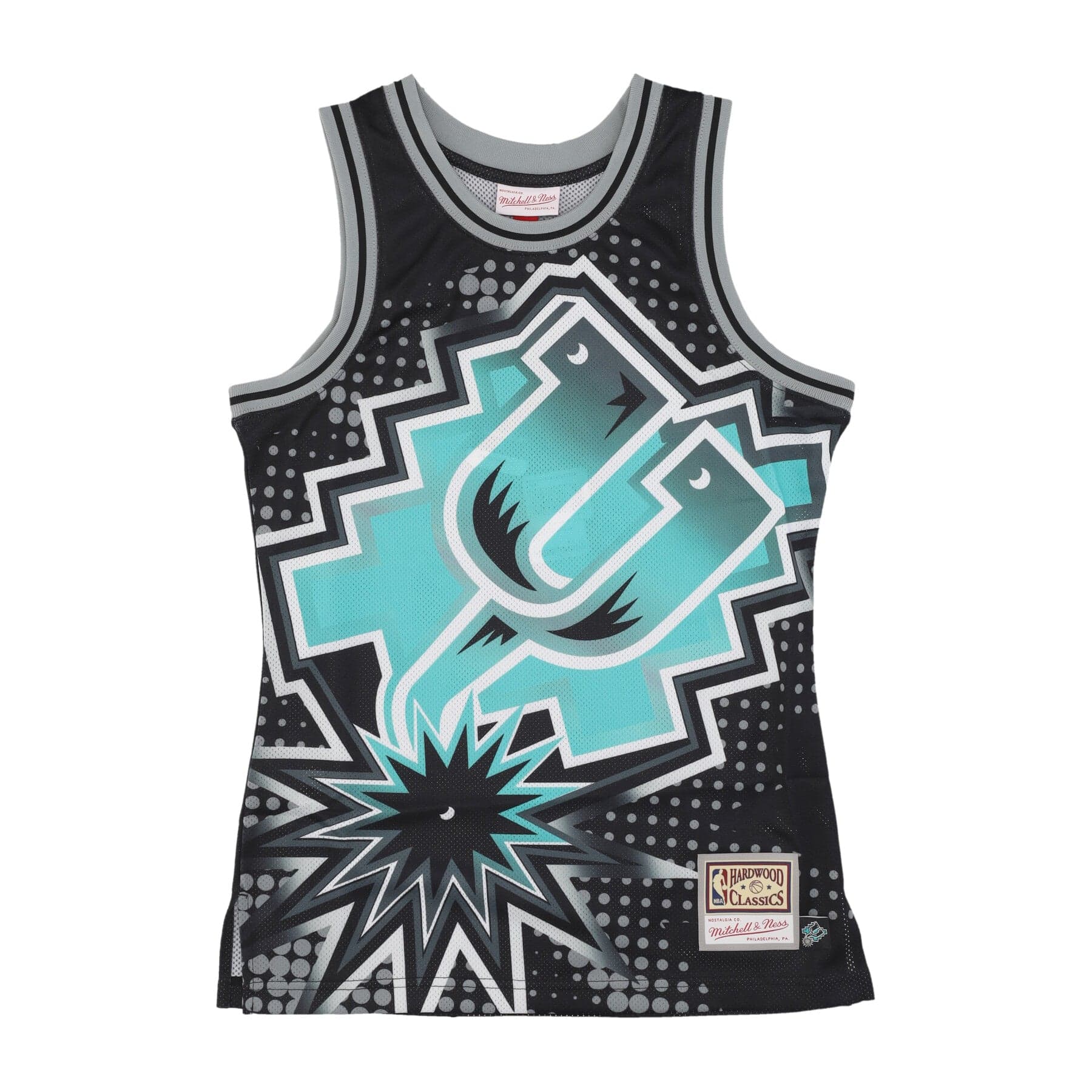 Basketball Type Men's Tank Top Nba Big Face 7.0 Fashion Tank Saaspu Black