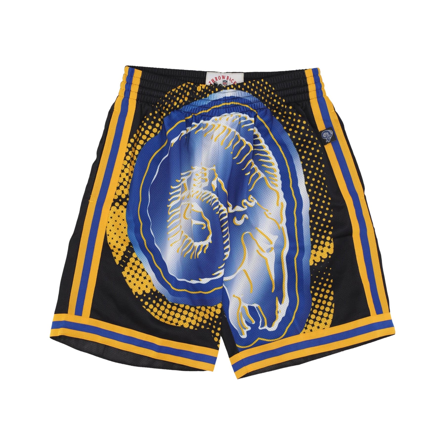 Men's Basketball Shorts Nfl Big Face 7.0 Fashion Short Losram Black