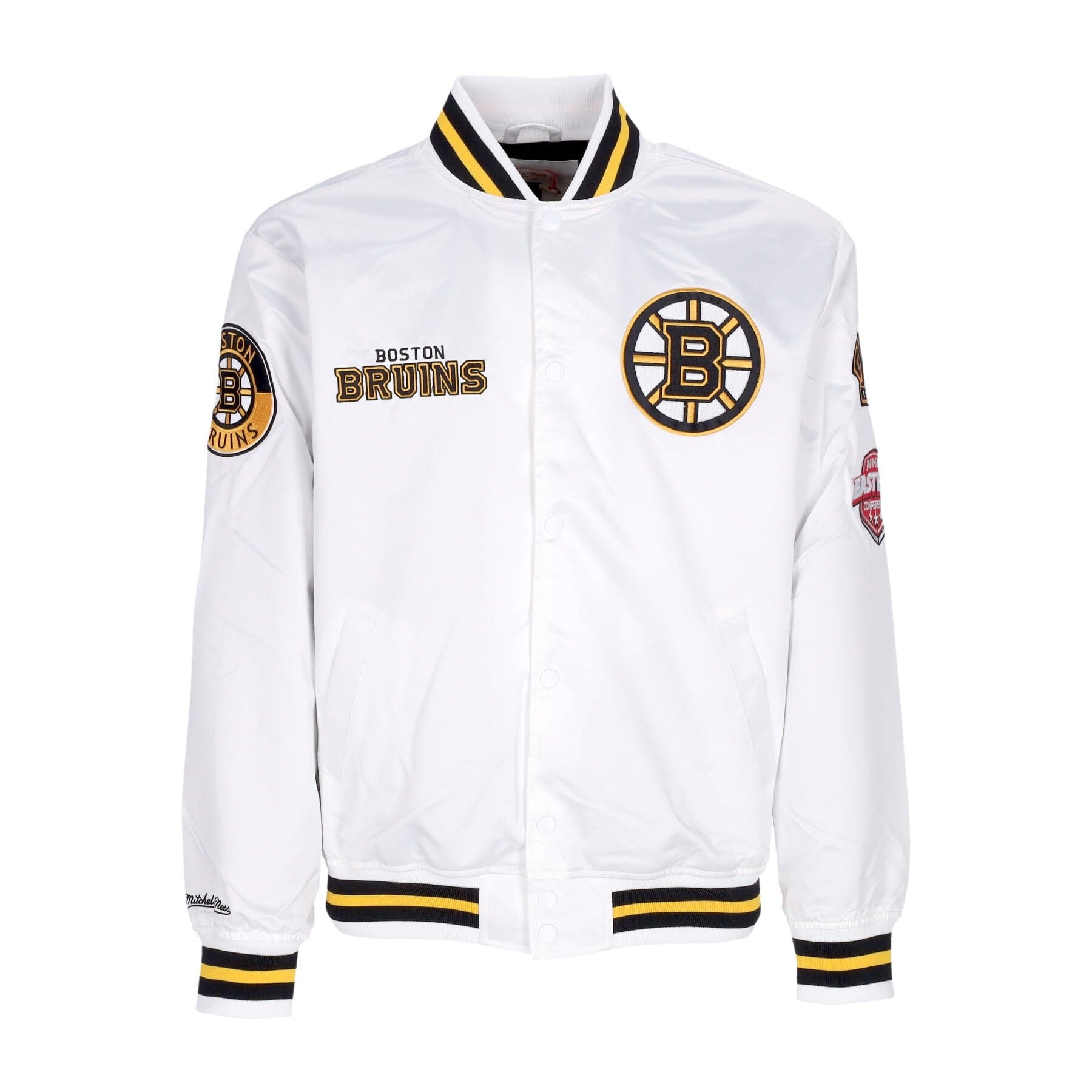 Men's Bomber Jacket NHL Hometown Lw Satin Jacket Bosbru
