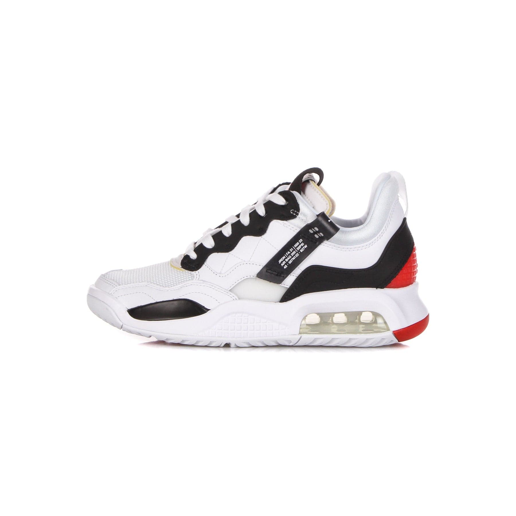 Jordan Ma2 Low Men's Shoe White/black/university Red/lt Smoke Grey