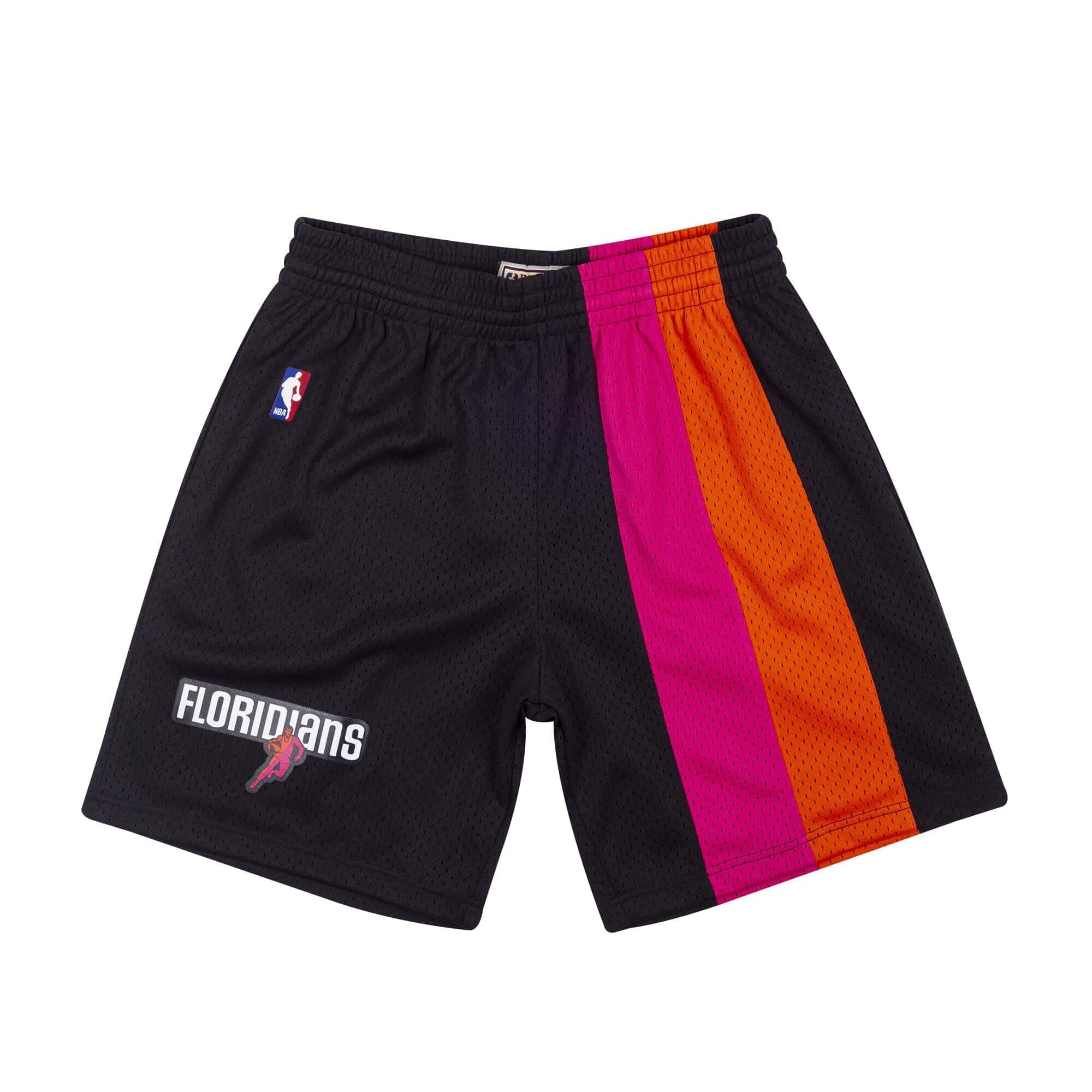 Men's Basketball Shorts Nba Swingman Shorts Hardwood Classics 2005 Miahea Original Team Colors