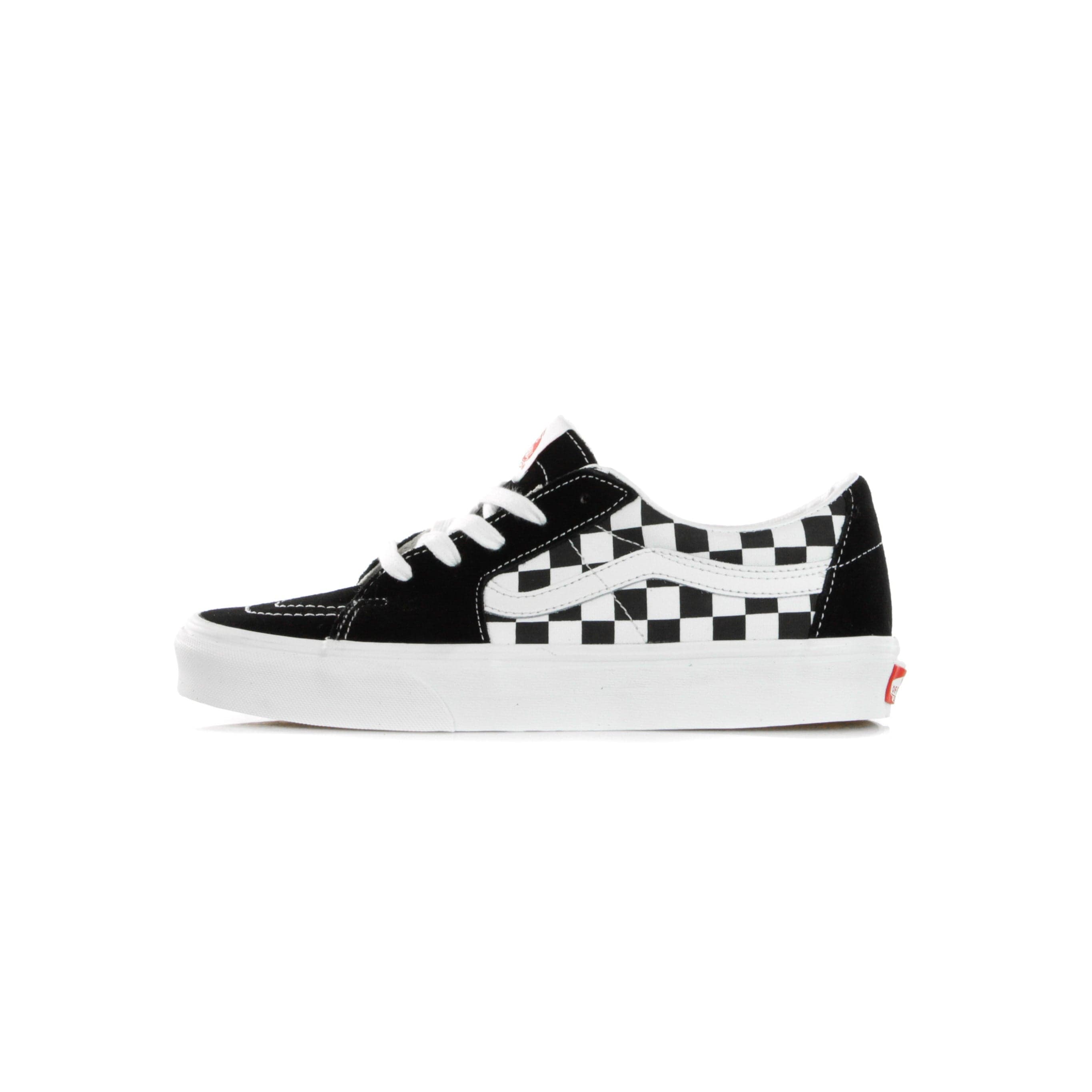 Low Men's Shoe Sk8-low (canvas/suede) Black/checkerboard