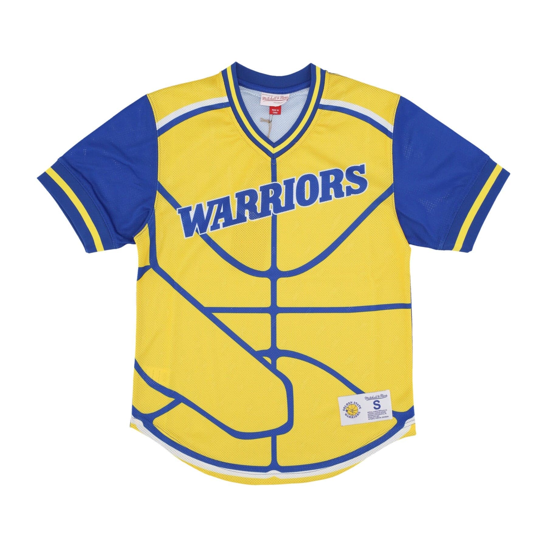 Men's NBA Jumbotron 3.0 Mesh V-neck Jersey Golwar Multi/white