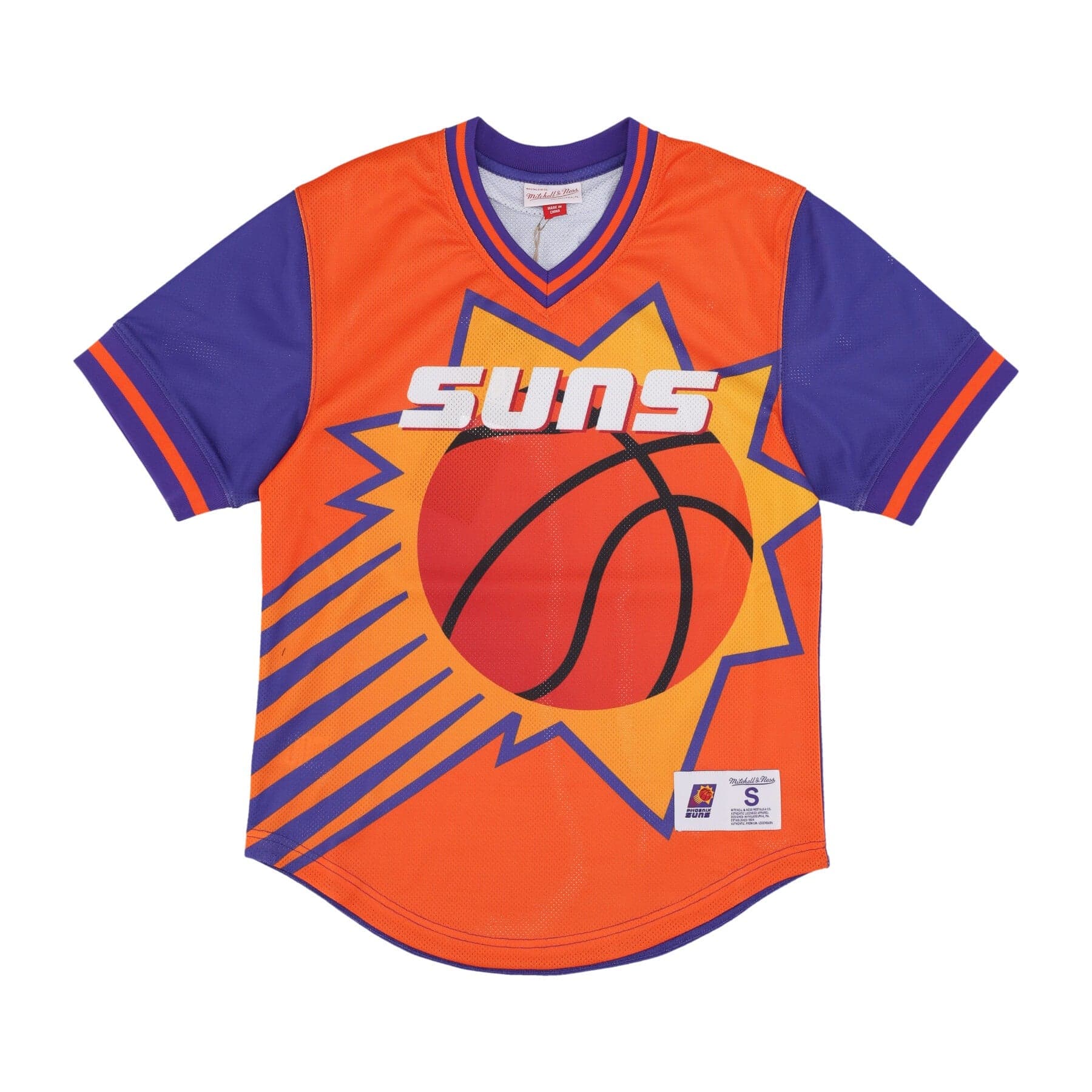 Men's NBA Jumbotron 3.0 Mesh V-neck Jersey Phosun Multi/white