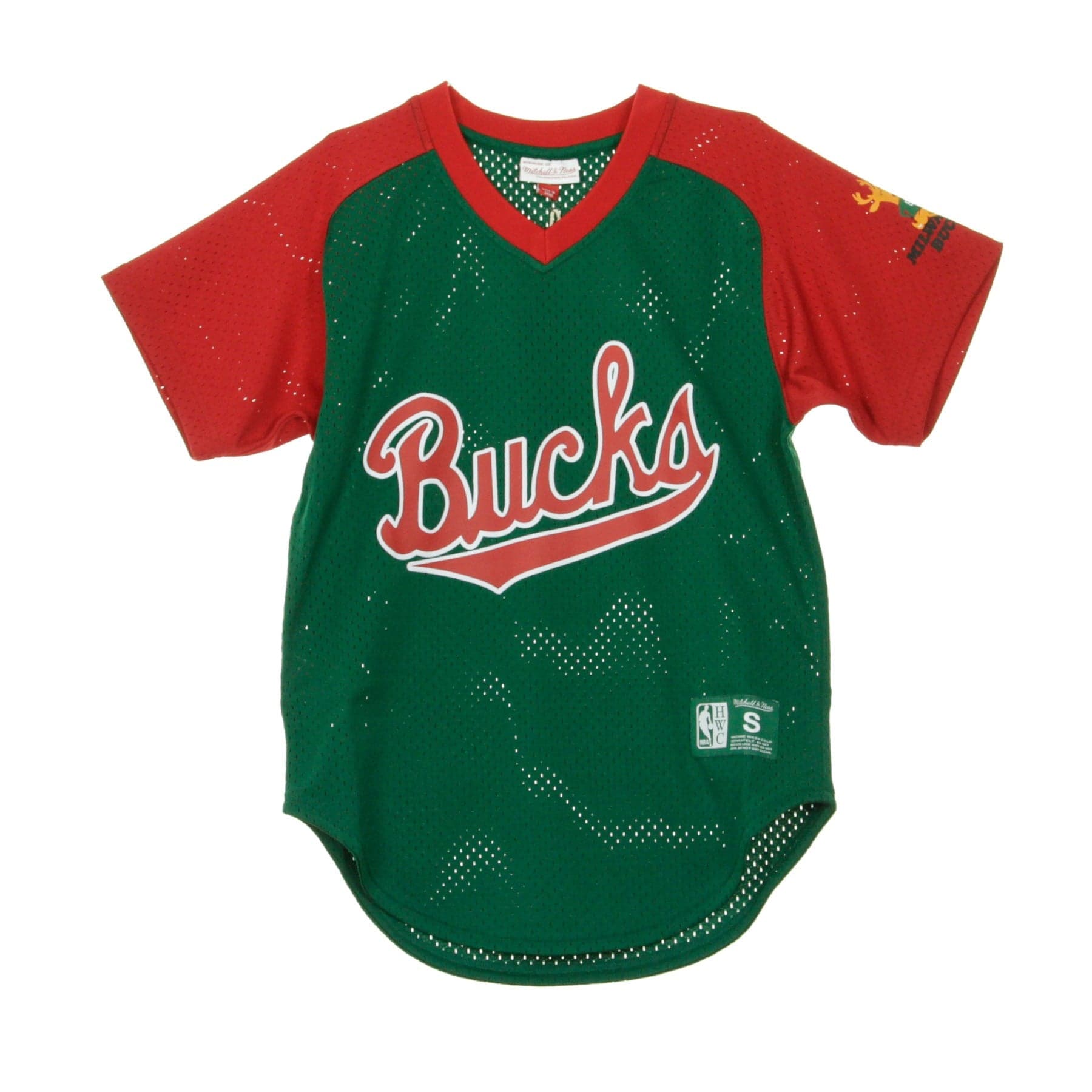 Men's NBA Final Seconds Mesh V-neck Jersey Milbuc