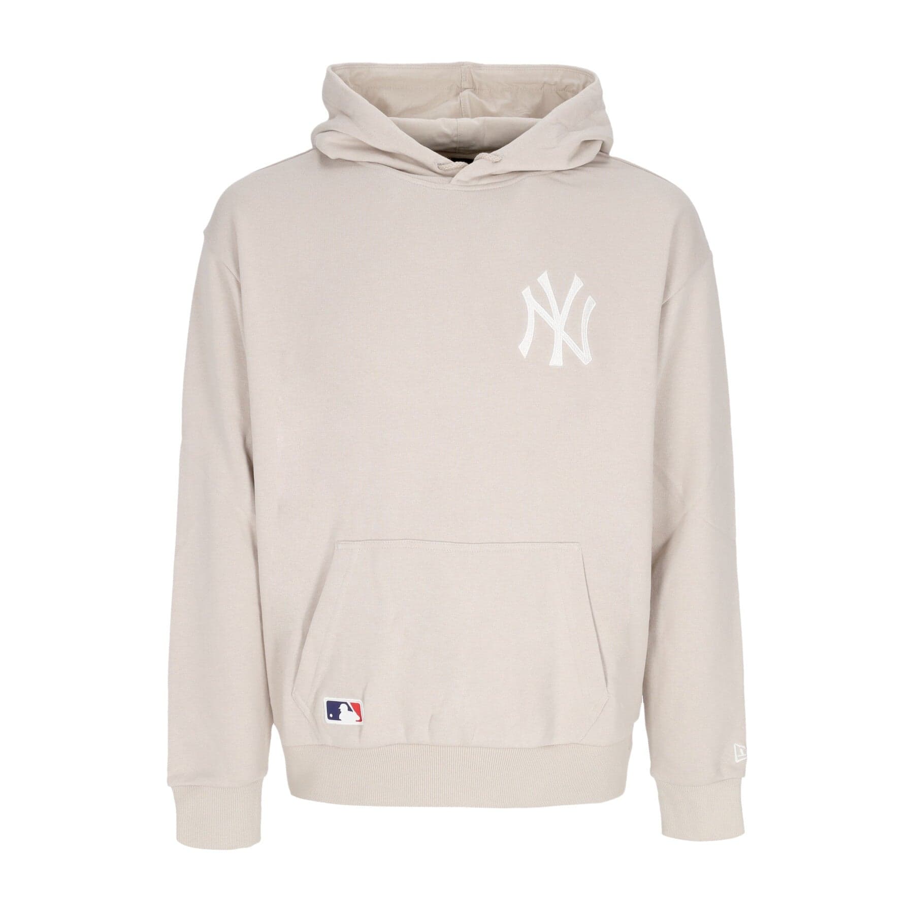 Men's Lightweight Hoodie Mlb League Essentials Os Hoodie Neyyan Stone/white