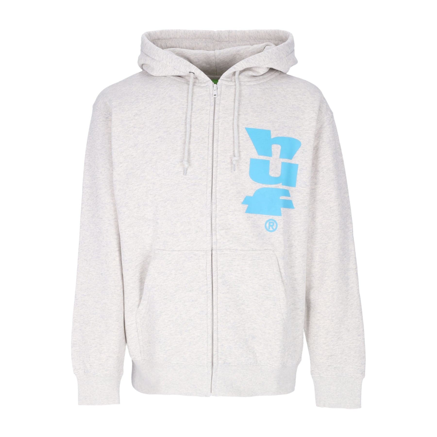 Megablast Men's Zip Hoodie Full Zip Hoodie Athletic Heather