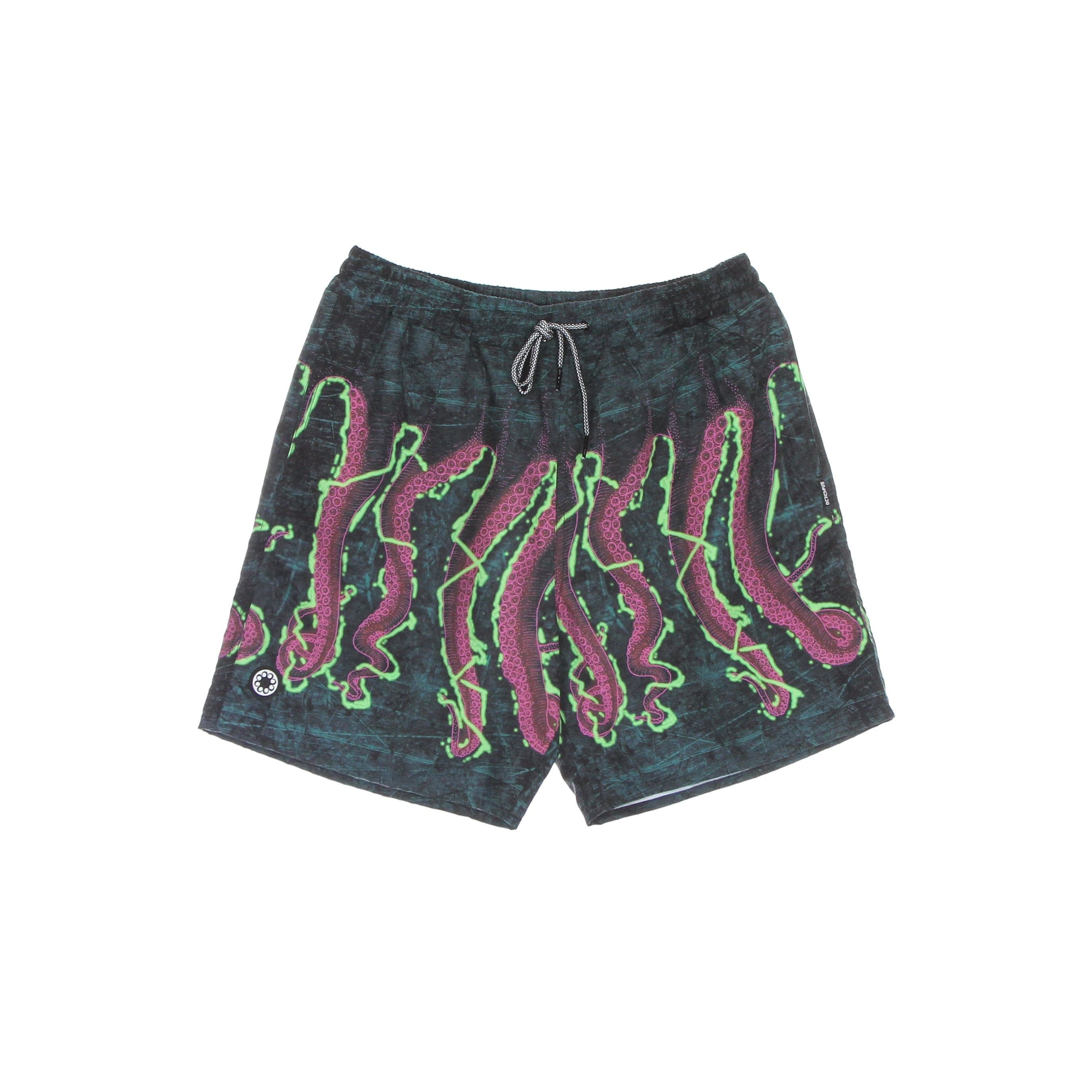 Octopus Shake Boardshort Men's Bermuda Shorts Black