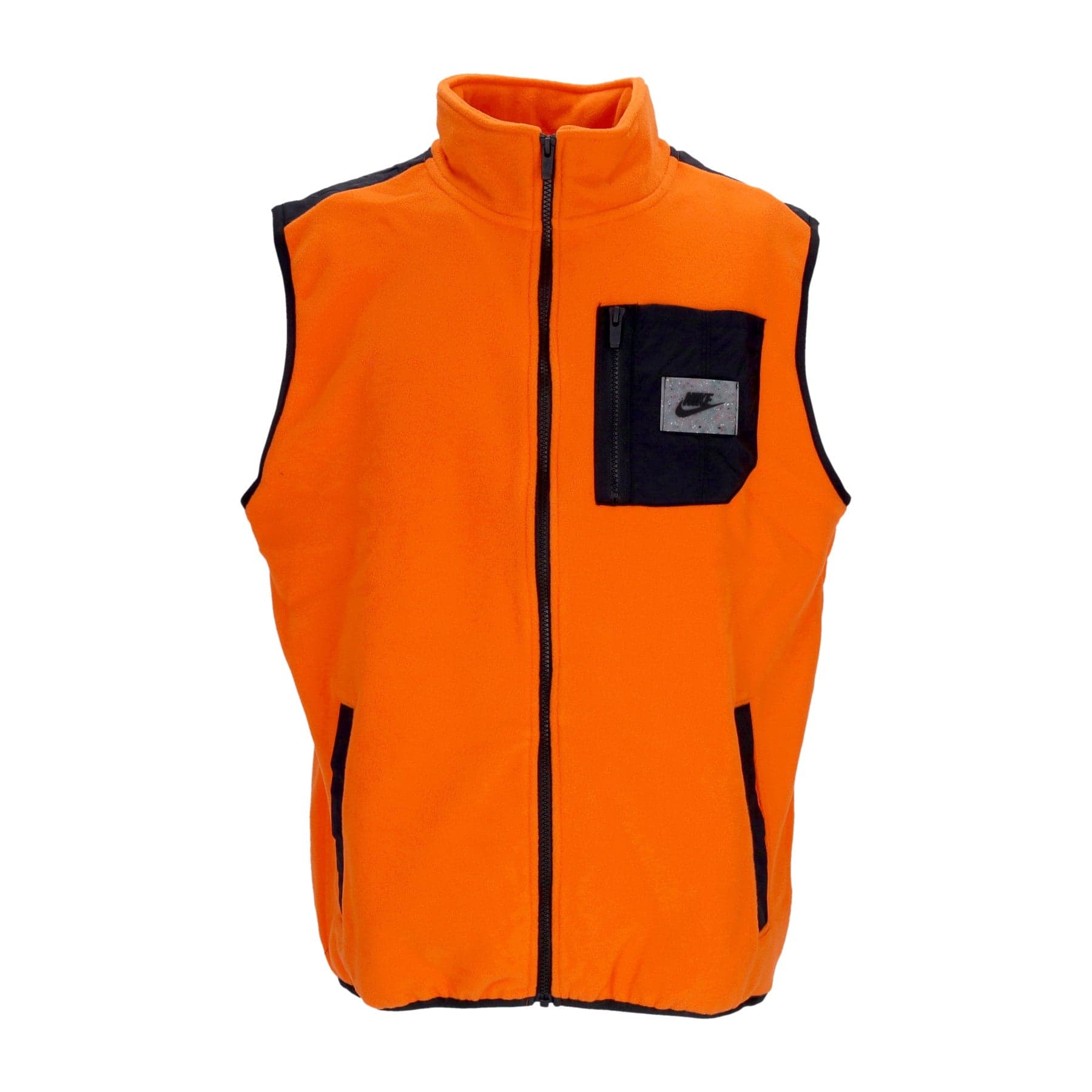 Men's Sportswear Spu Therma-fit Polar Fleece Vest Safety Orange/black/black/black