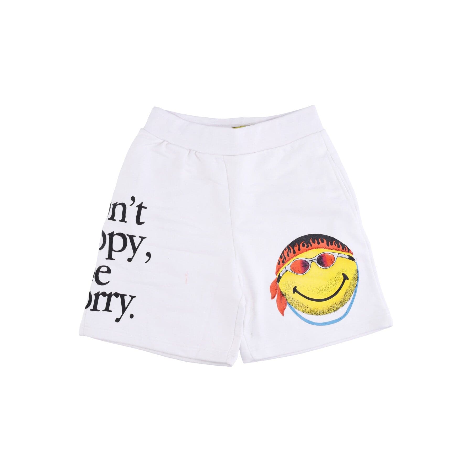 Short Tracksuit Pants Men's Sweatshirt Don't Happy Be Worry Sweatshorts