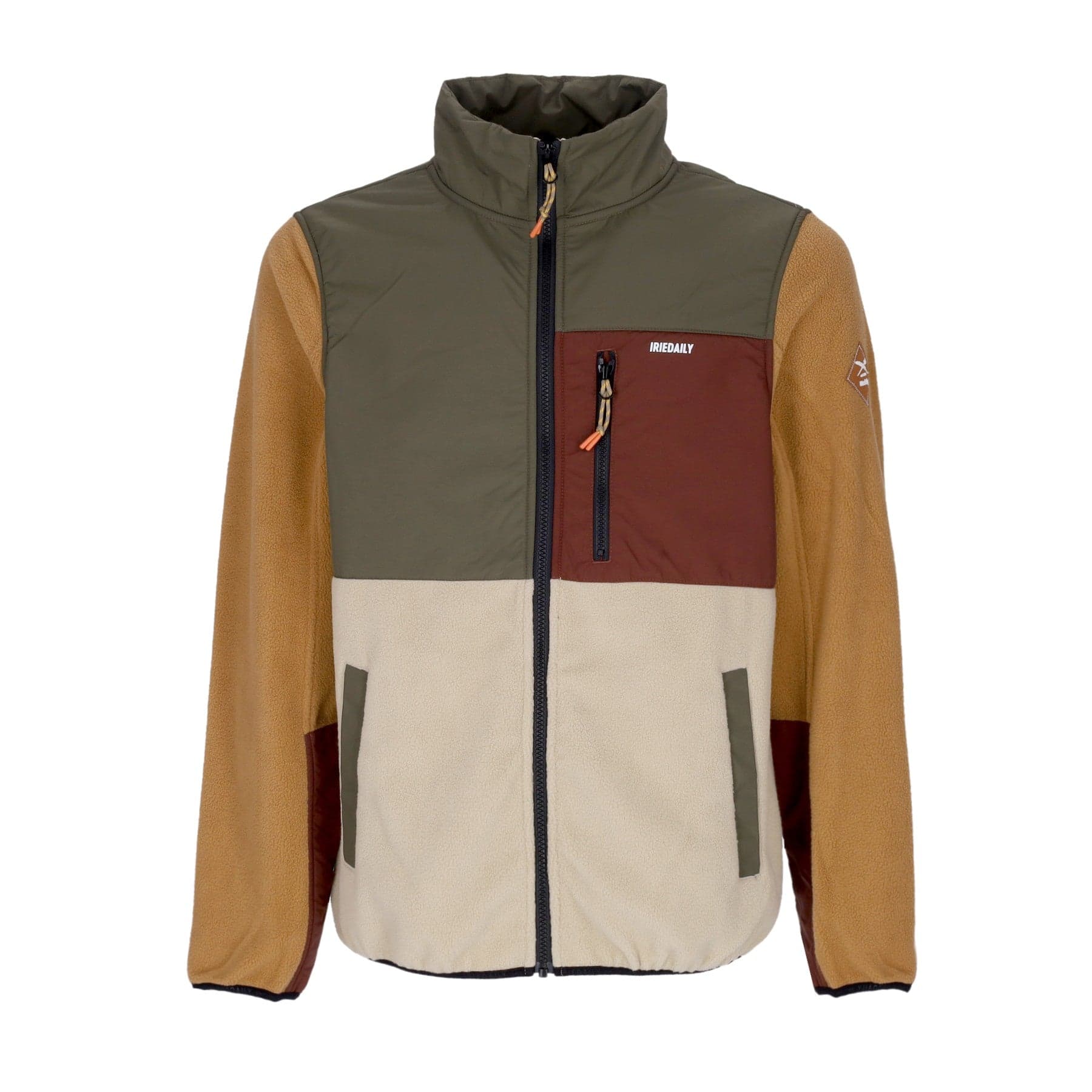 Men's Fleece Jacket Auf Deck Fleece Jacket Caramel