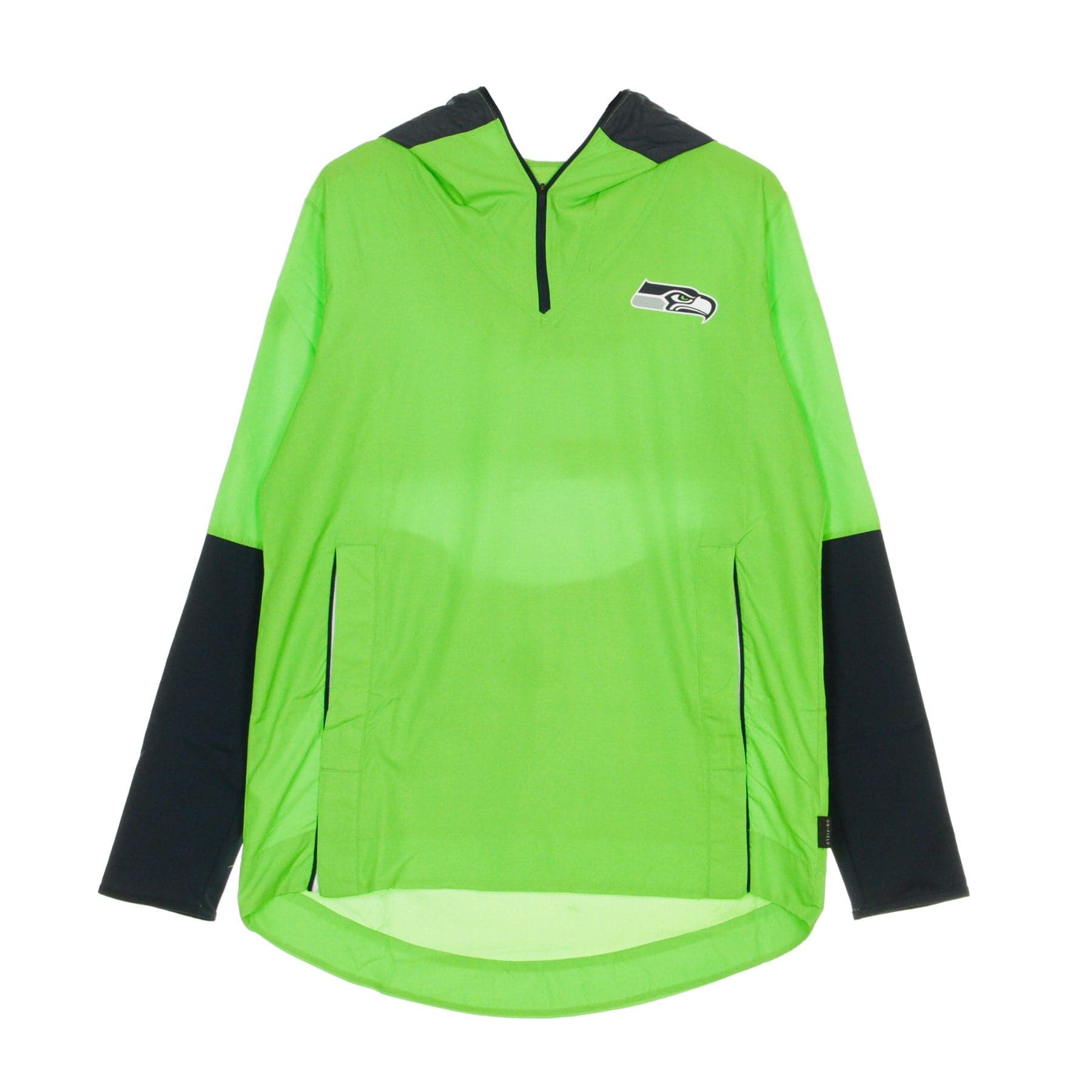 Men's Removable Windbreaker Nfl Team Logo Pregame Lightweight Player Jacket Seasea Original Team Colors