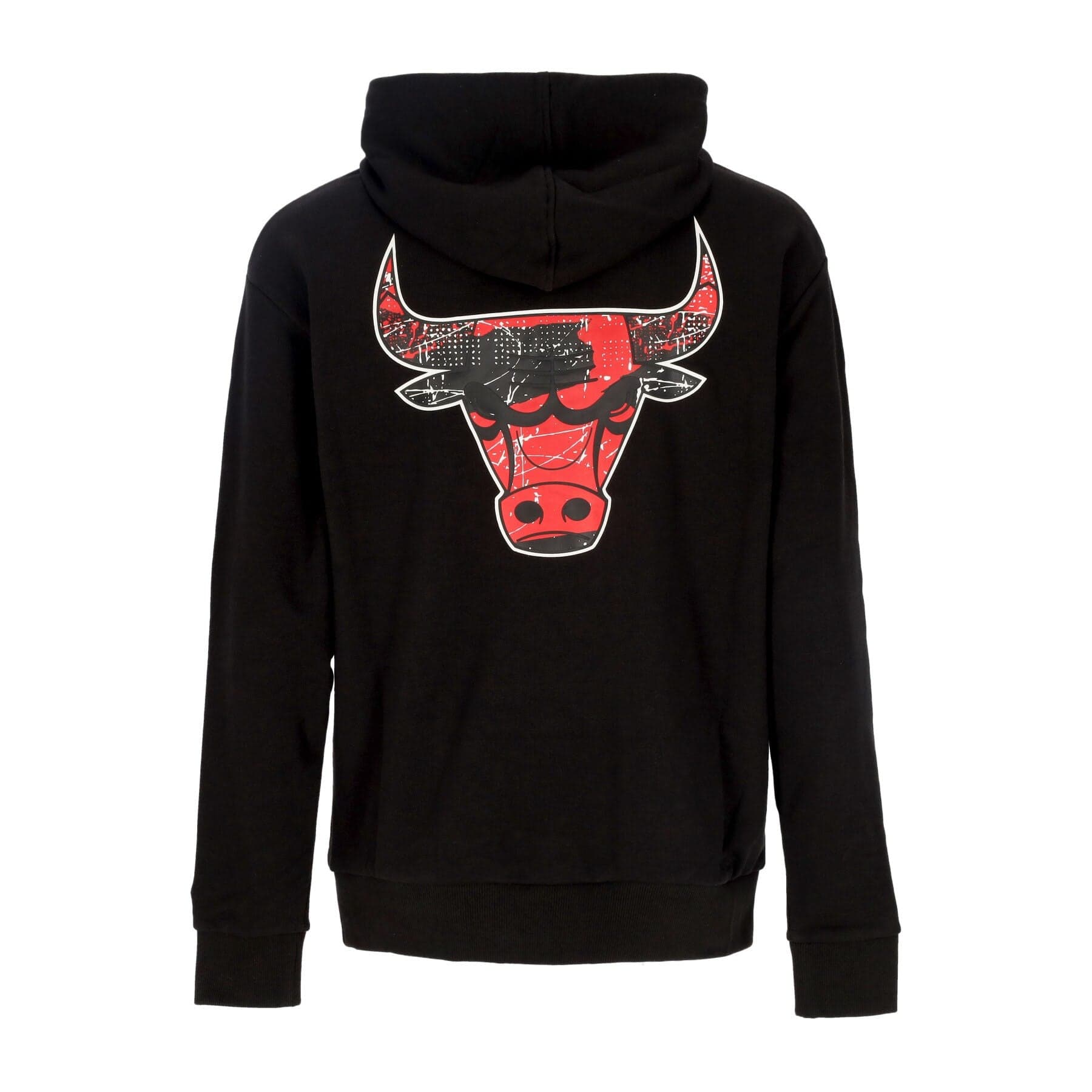 Men's Lightweight Hoodie Nba Infill Team Logo Os Hoodie Chibul Black/front Door Red