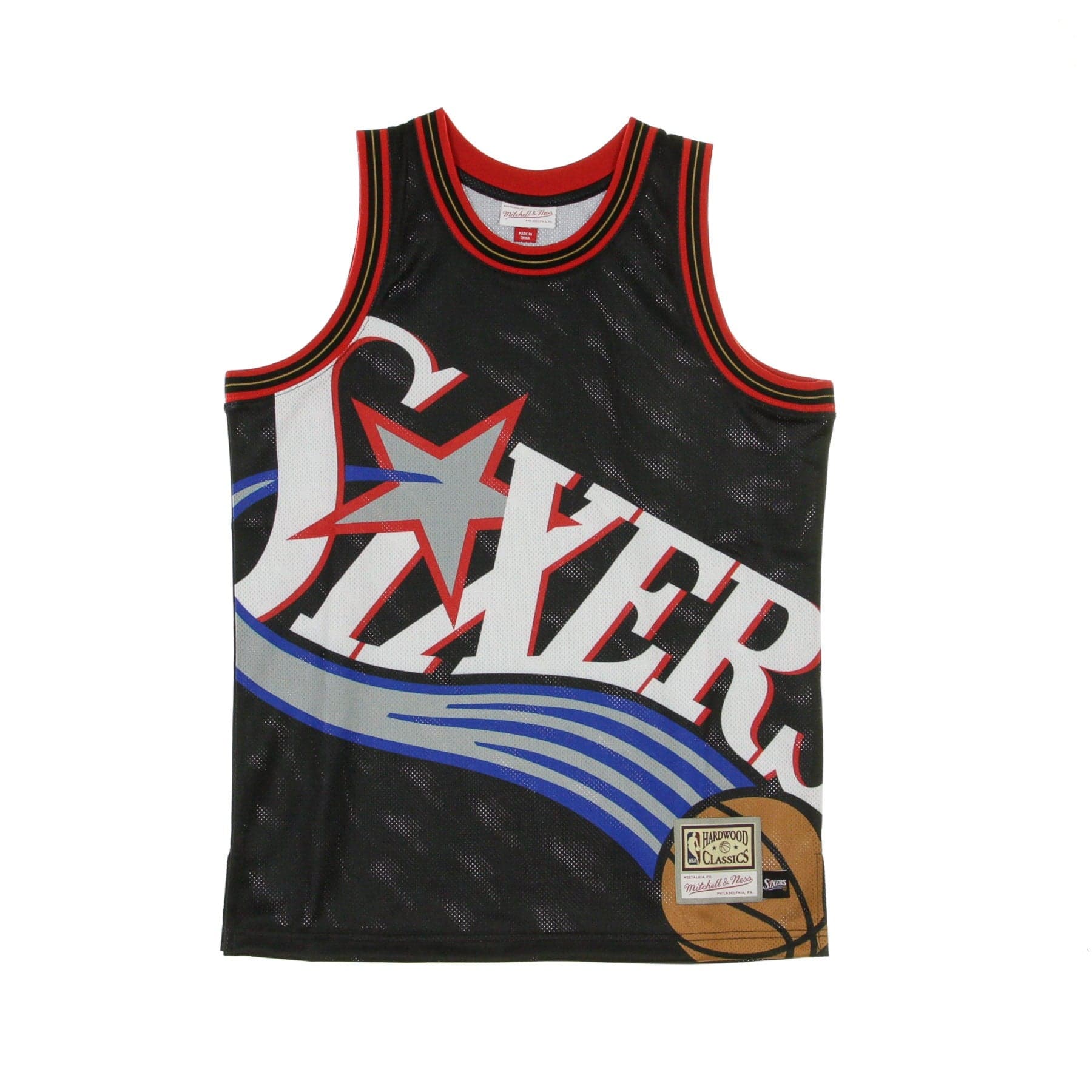 Men's Basketball Tank Top Nba Big Face Jersey Phi76e