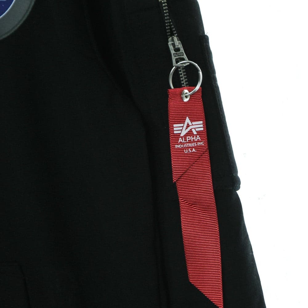 Men's Lightweight Hooded Sweatshirt Apollo Mission Hoodie Black