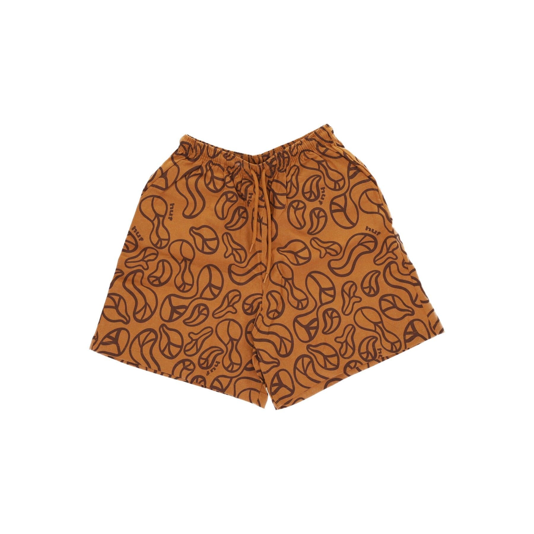 Groovy Wide Short Women's Shorts Burnt Orange