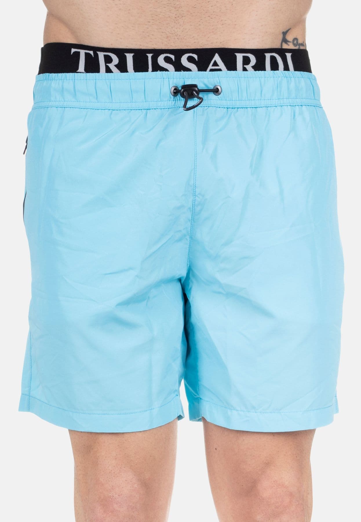 TRUSSARDI Swimsuit ZIP SPORT BRANDED ELASTIC