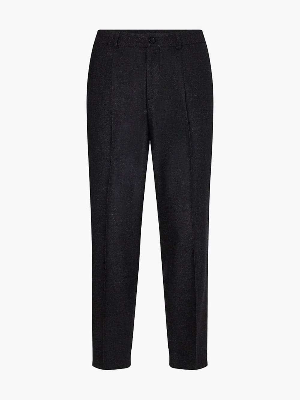 calvin klein WASHABLE SOFT WOOL CROPPED PANTS