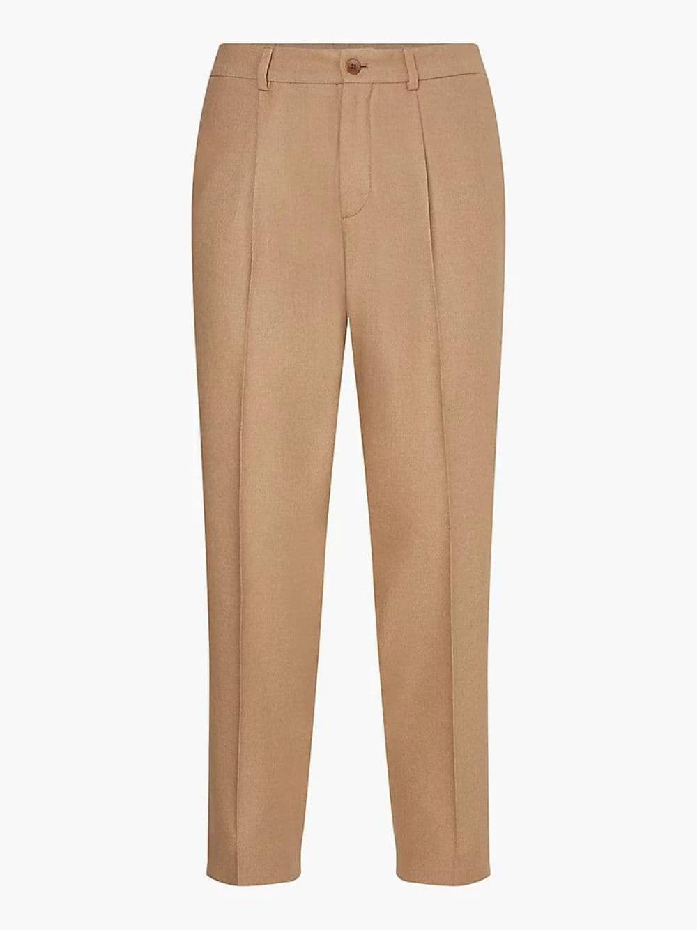 calvin klein WASHABLE SOFT WOOL CROPPED PANTS