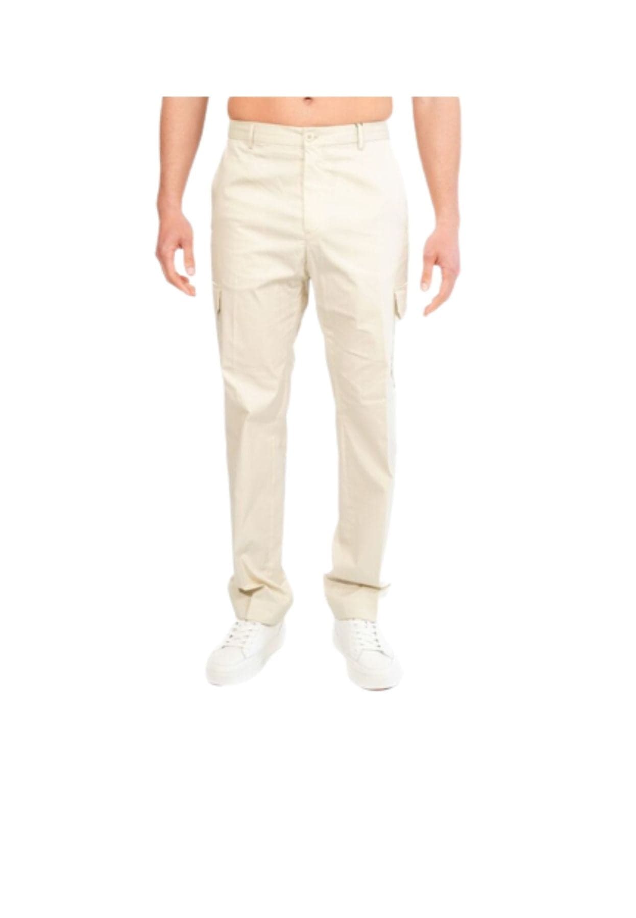 calvin klein CRINKLE TECH COTTON CARGO PANTS