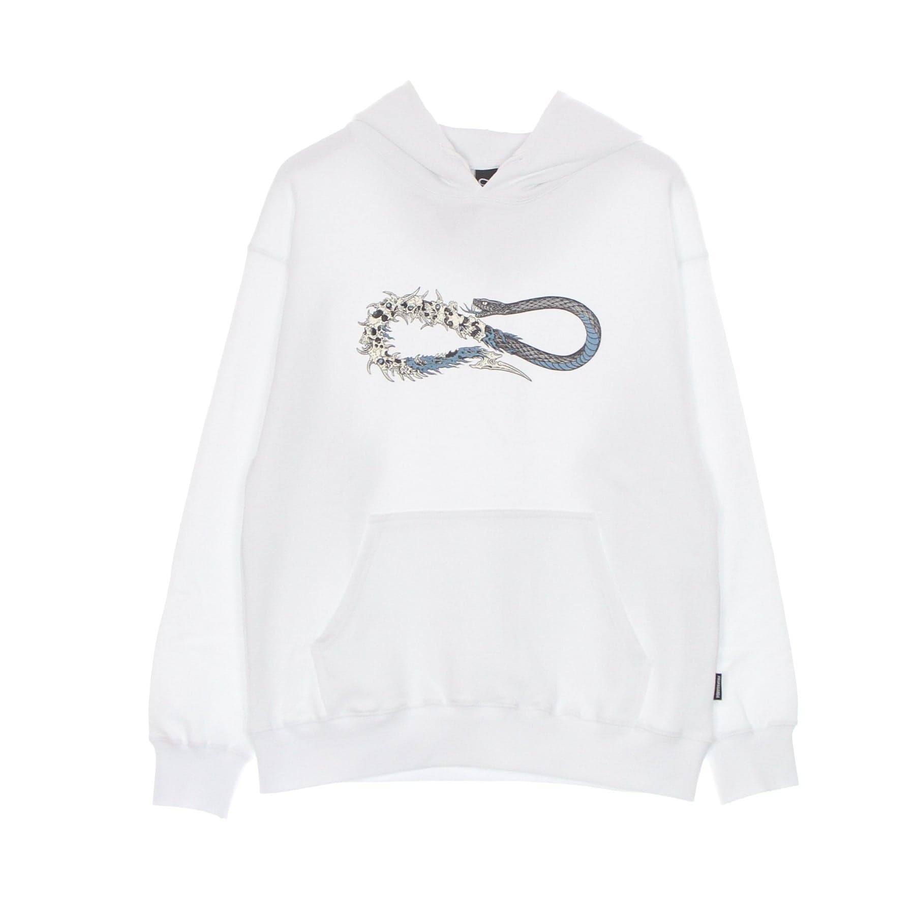 Lightweight Hoodie Men's Skullsnake Logo Hoodie White