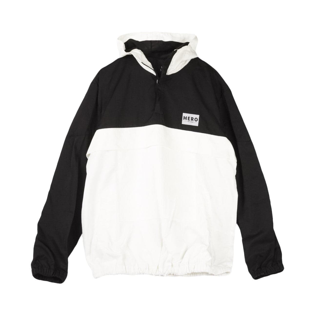 Men's Pull-On Windbreaker Windbreaker Keyline Black/white