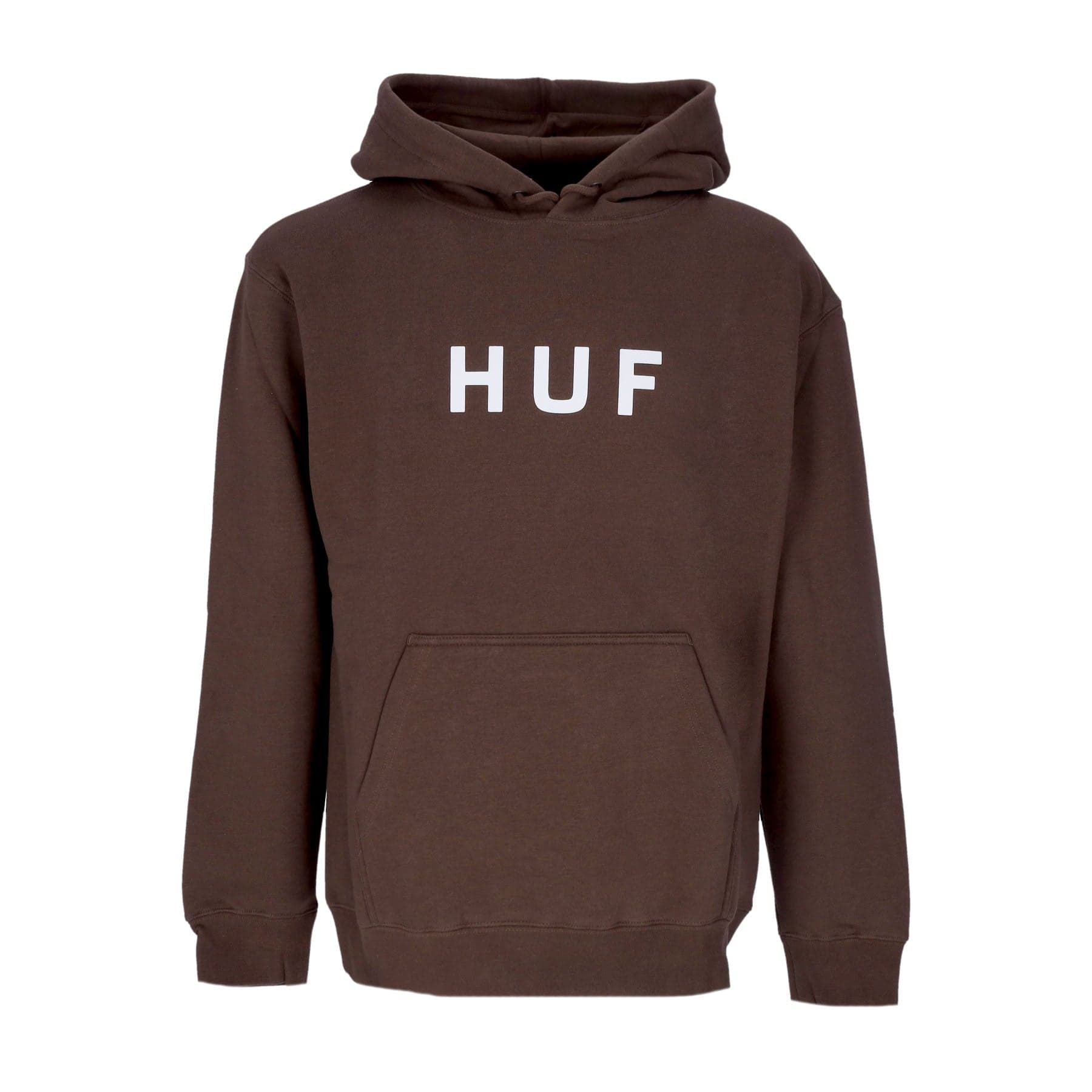 Essentials Og Logo Men's Hoodie P/o Hoodie Chocolate