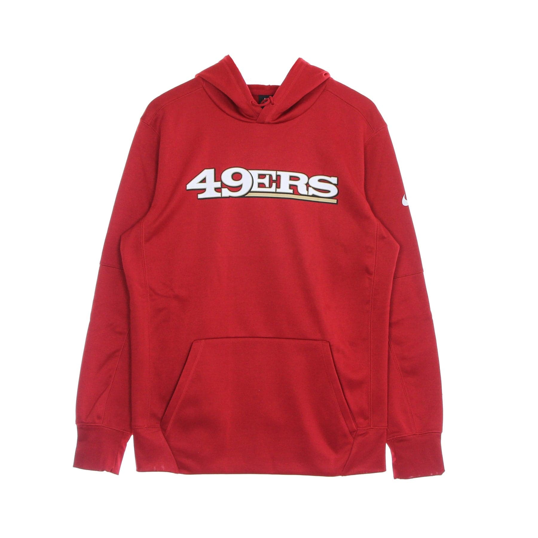 Men's Hoodie Nfl Wordmark Therma Pullover Hoodie Saf49e Gym Red