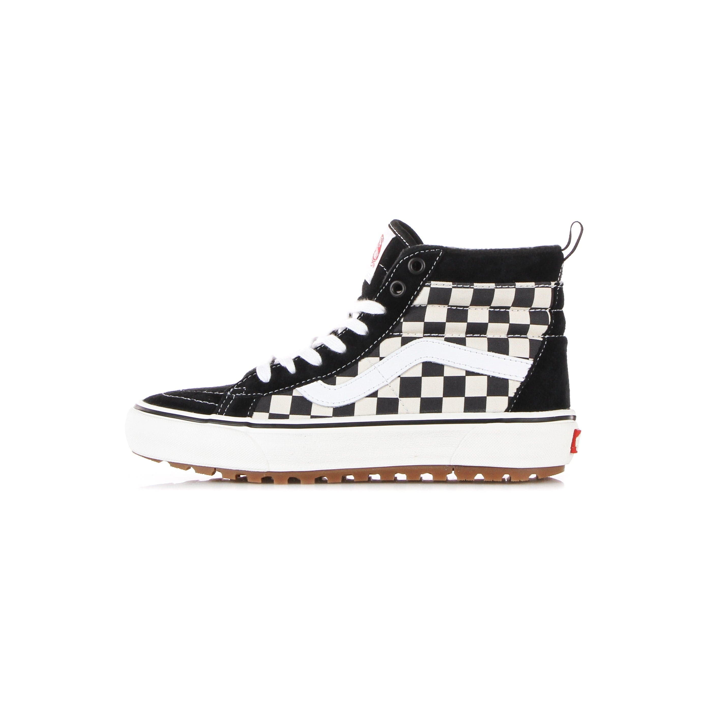 Sk8-hi Mte-1 Men's High Shoe Black/white/checkerboard