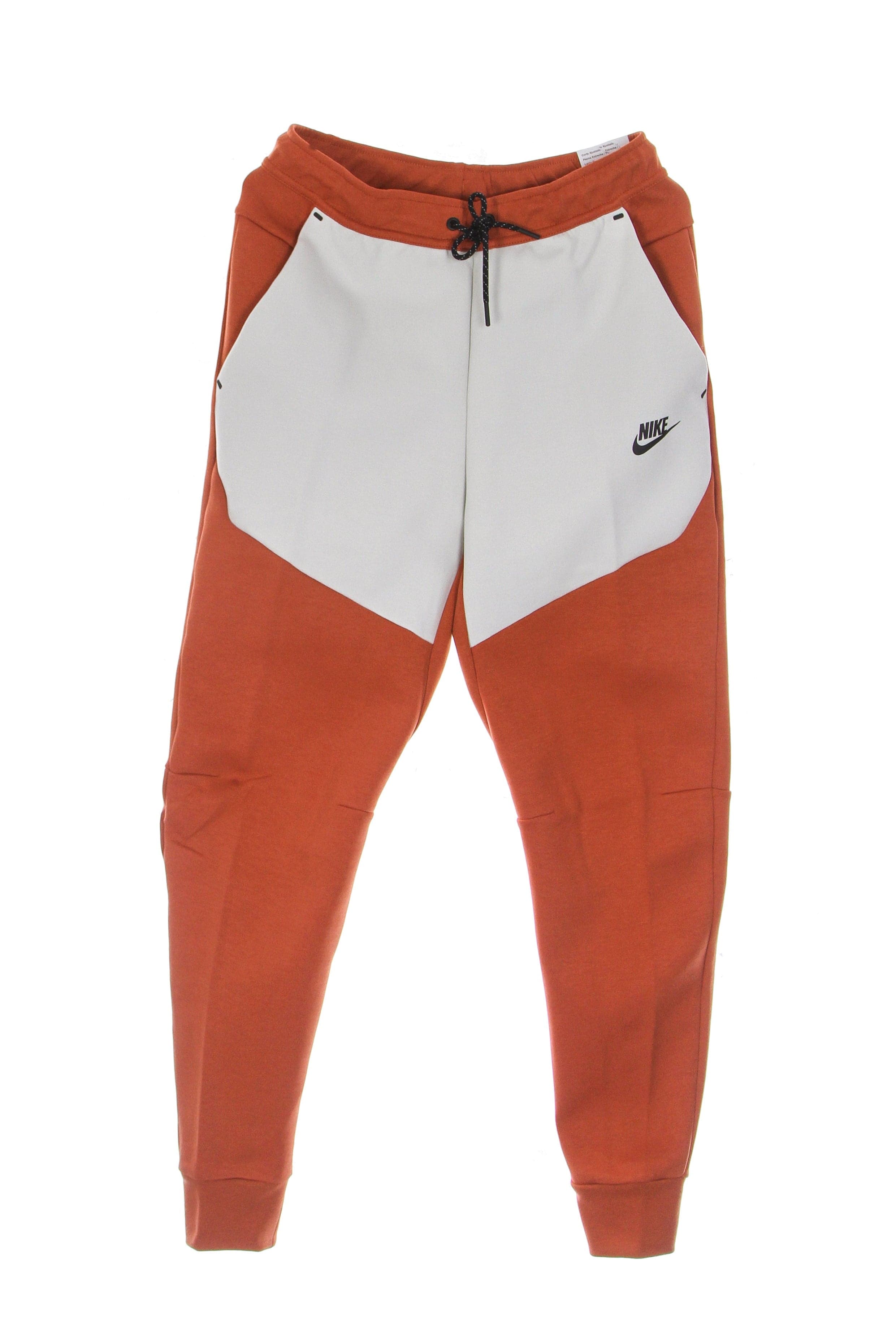Lightweight Tracksuit Pants Men Sportswear Tech Fleece Pant Burnt Sunrise/light Bone/black