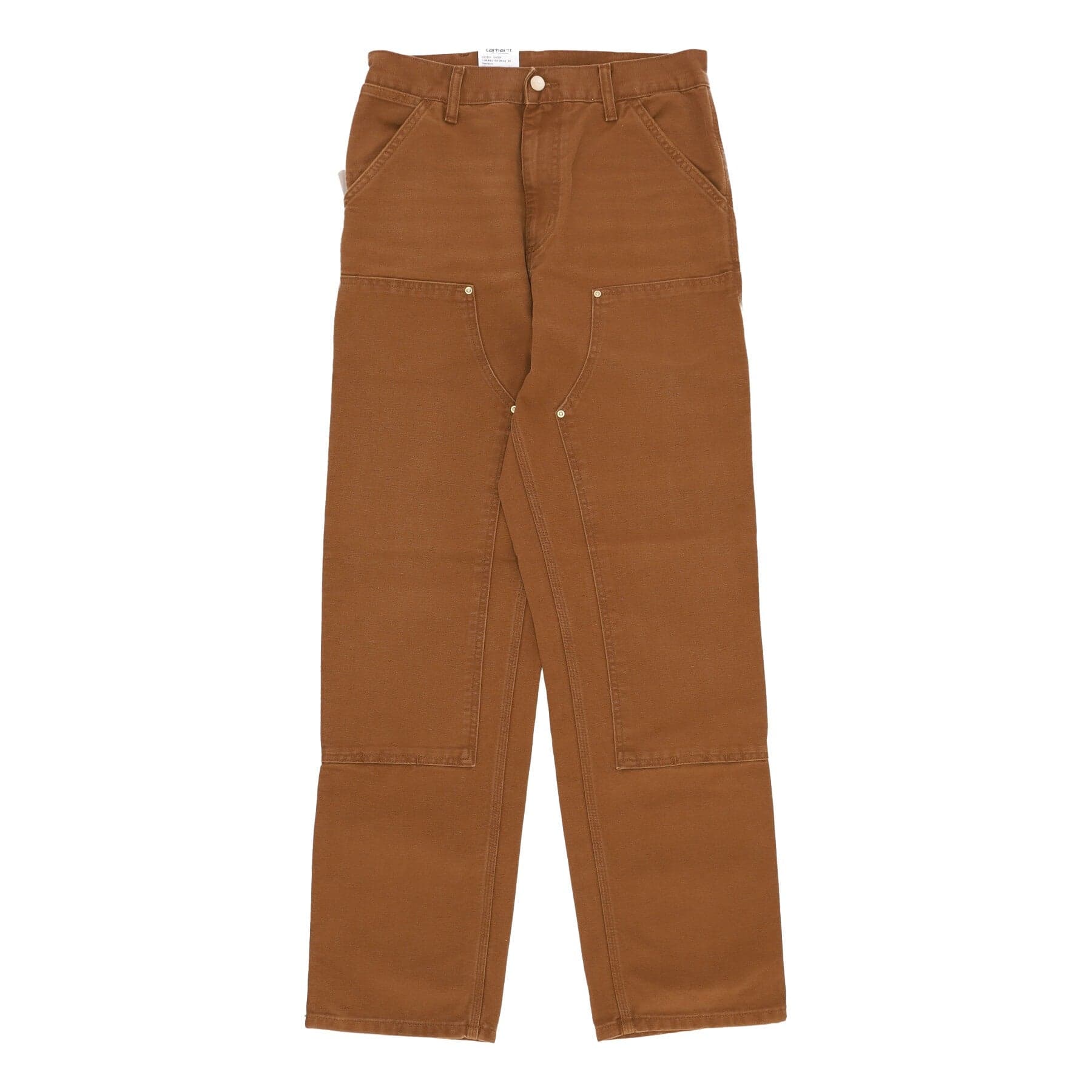 Men's Jeans Double Knee Pant Deep H Brown Aged Canvas