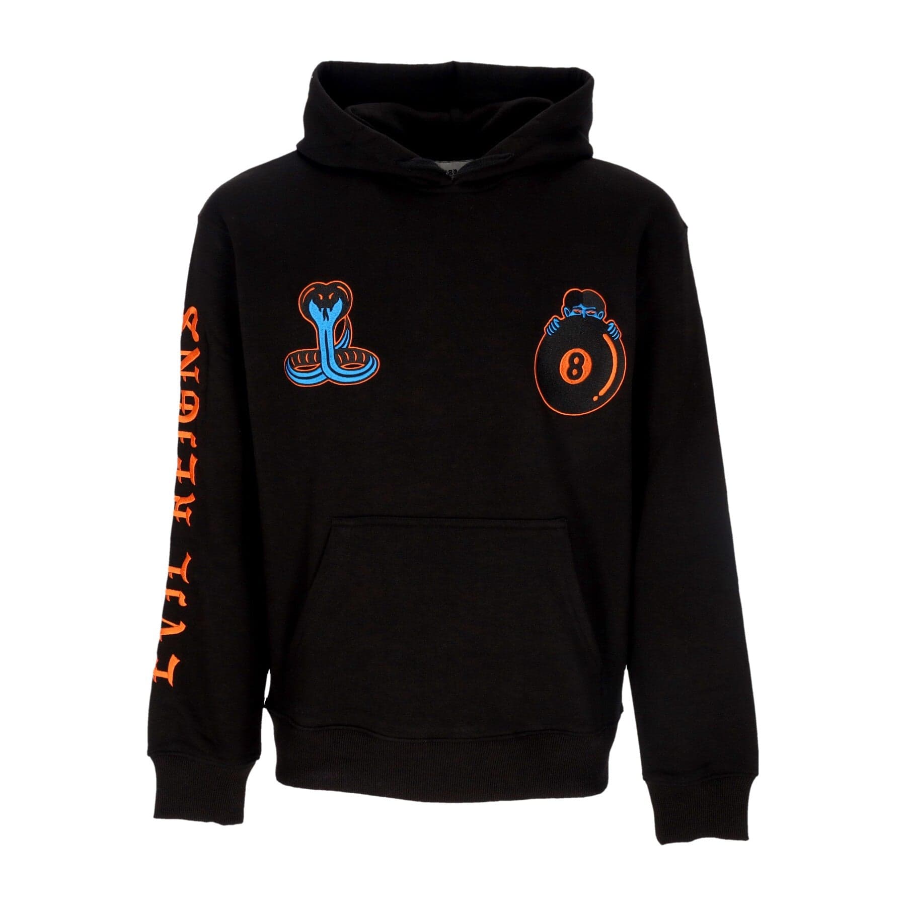 Lightweight Men's Hoodie Eight Ball Hoodie Black