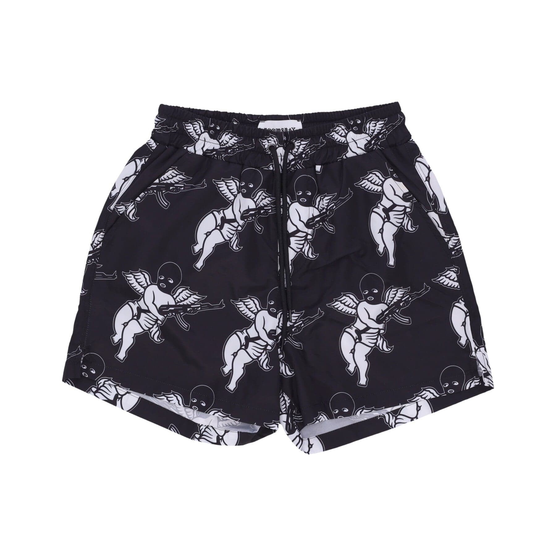 No More Space Boardshorts Men's Swim Shorts Black