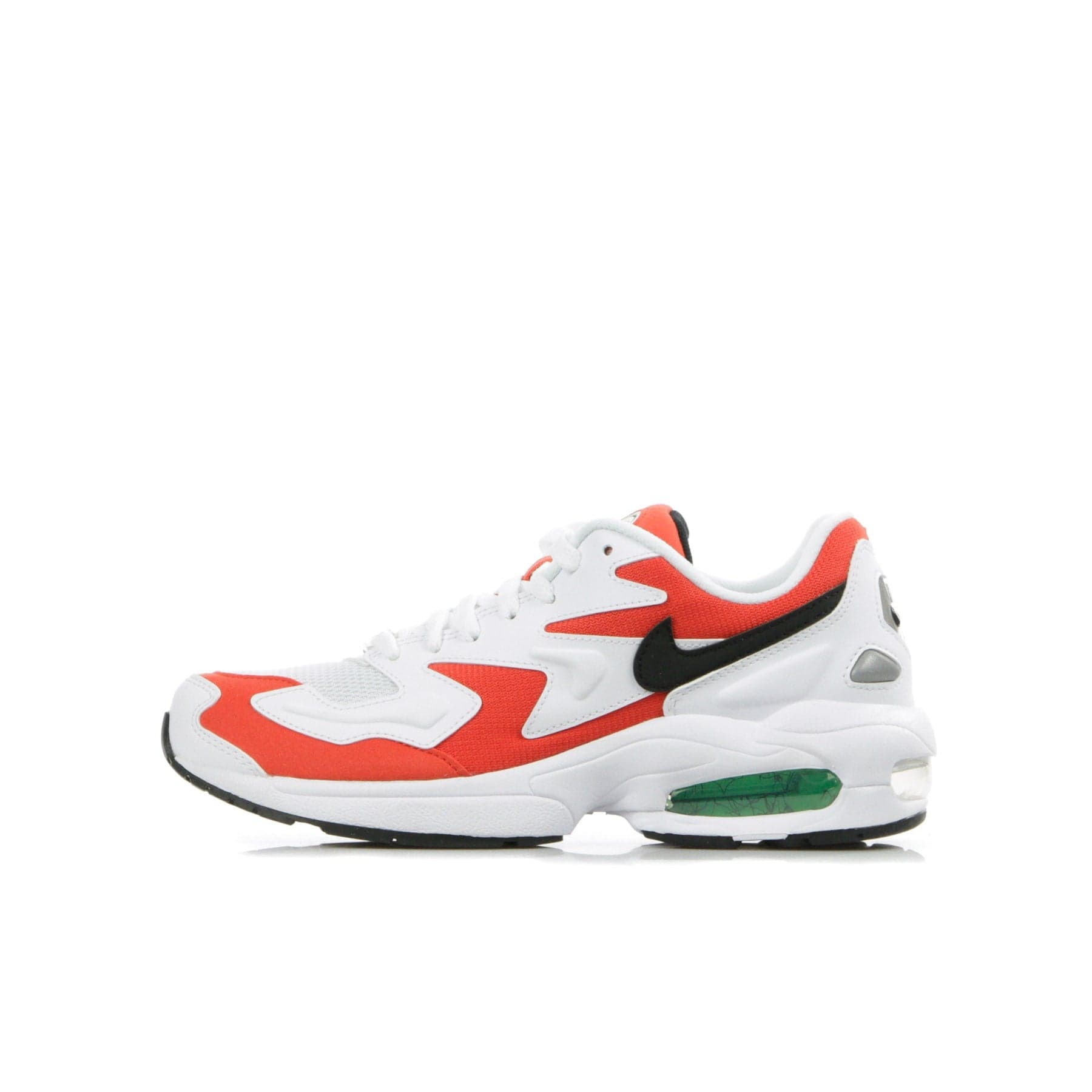 Air Max 2 Light White/black/habanero Red/cool Gray Men's Low Shoe