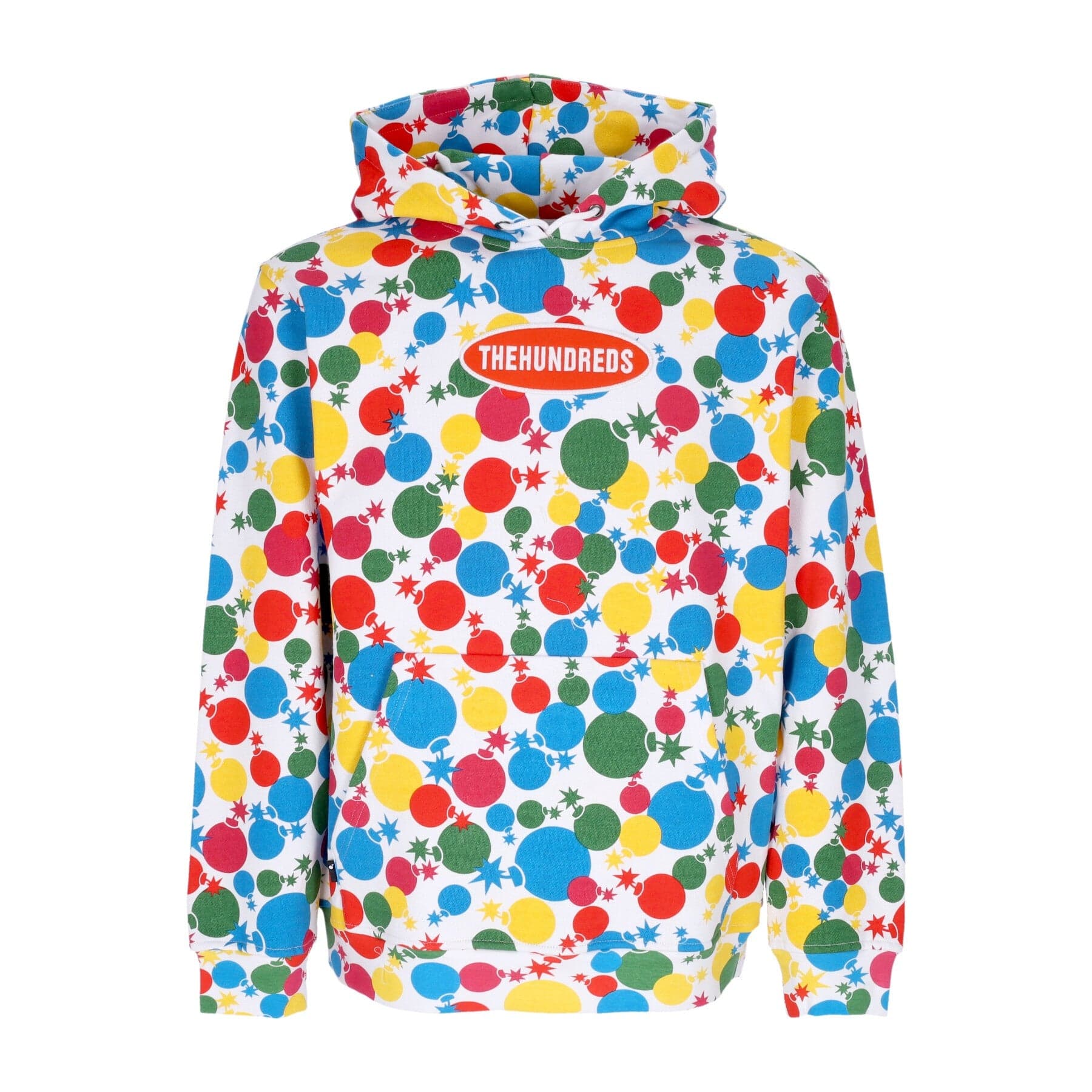 Bubbles Pullover Men's Hoodie White