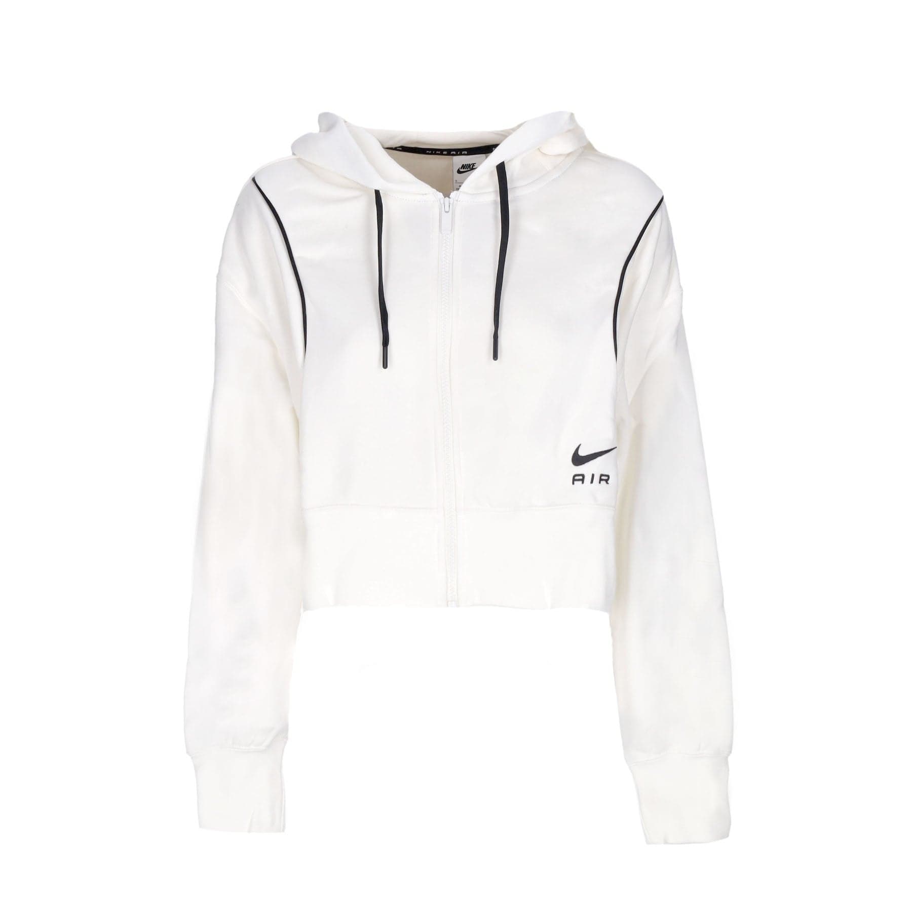 Women's Zip Hoodie Sportswear Air Fleece Full-zip Hoodie Sail/black/black