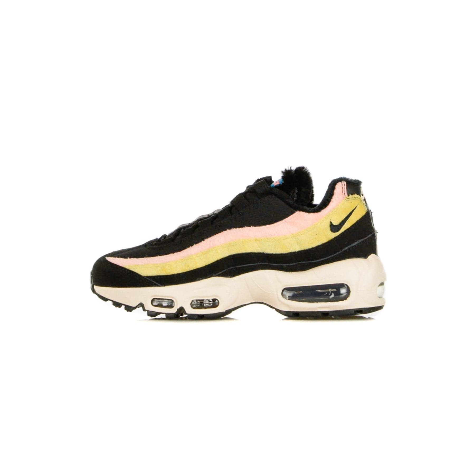 W Air Max 95 Prm Black/black/atomic Pink/solar Flare Women's Low Shoe