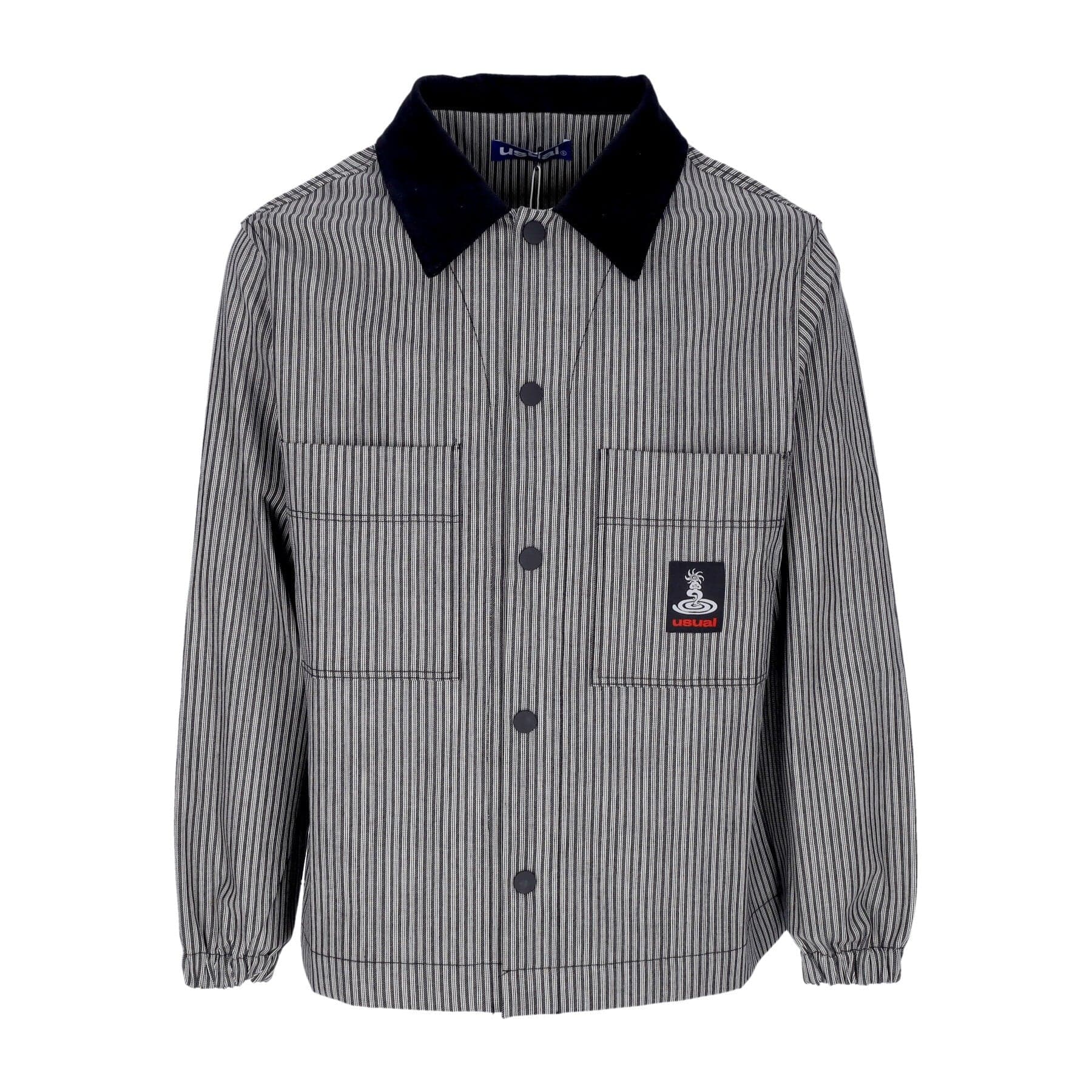 Inner Peace Jacket Men's Long Sleeve Shirt Grey/black