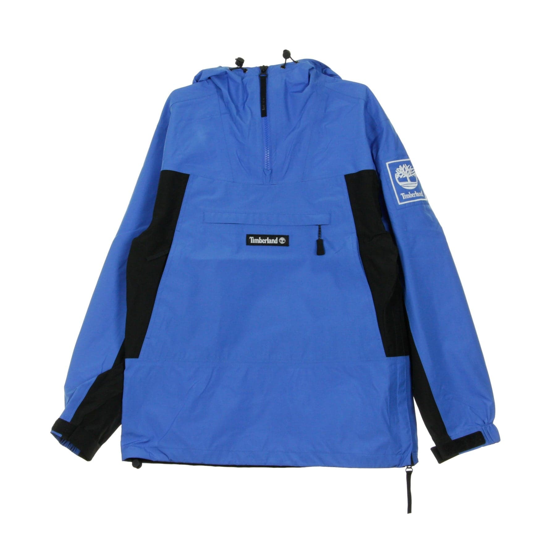 Men's Removable Windbreaker Waterproof Pullover Strong Blue Linear