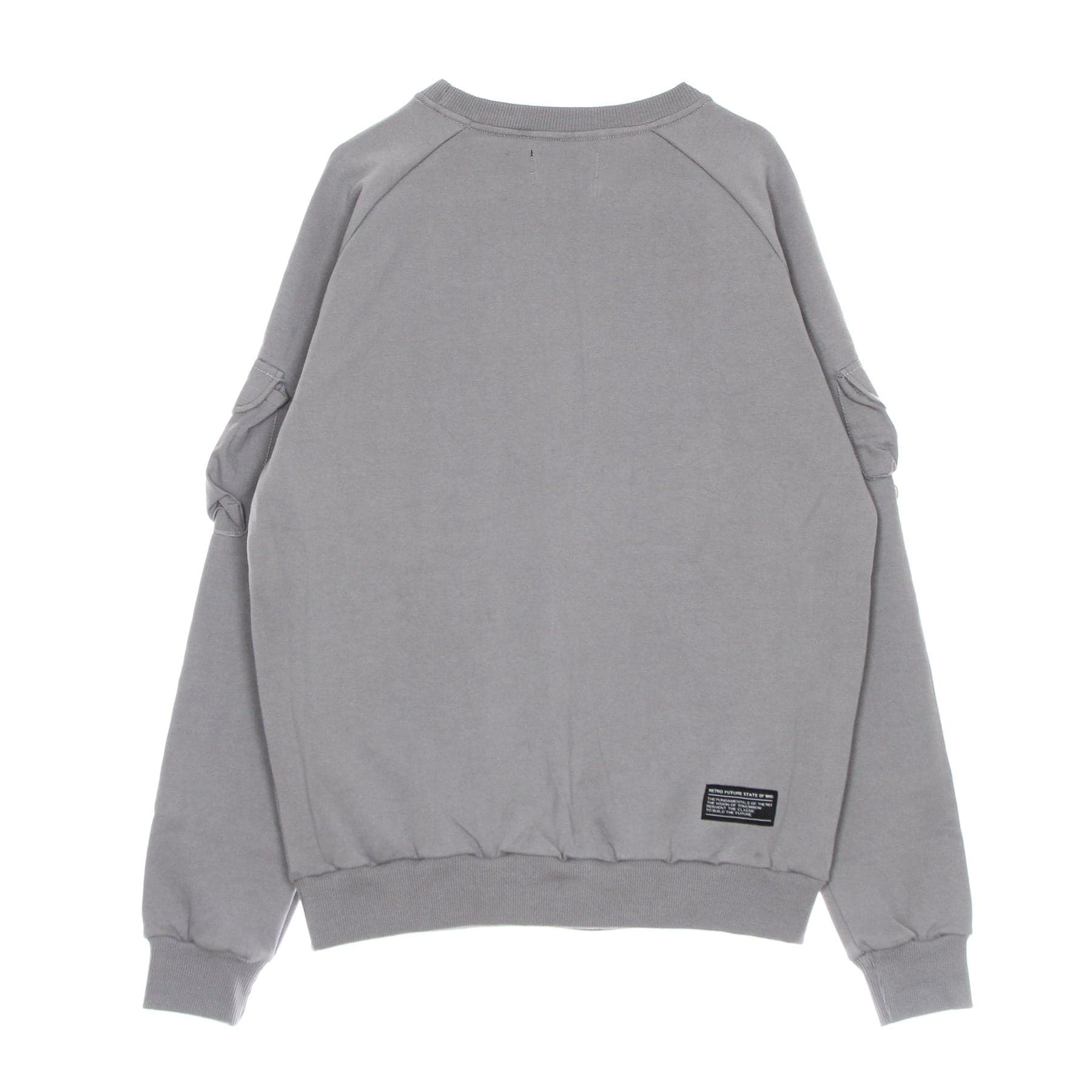 Retrofuture Sweatshirt Gray Men's Crewneck Sweatshirt