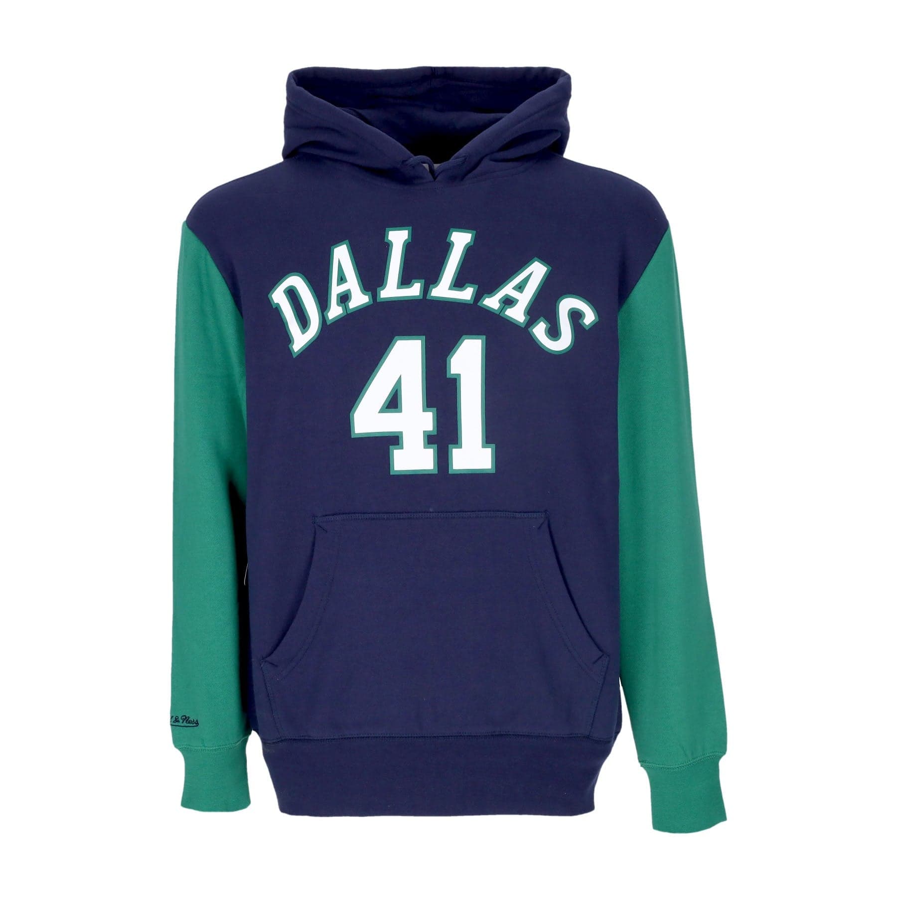 Men's Hoodie Nba Fashion Fleece Hoodie 1998 No 41 Dirk Nowitzki Hardwood Classics Dalmav
