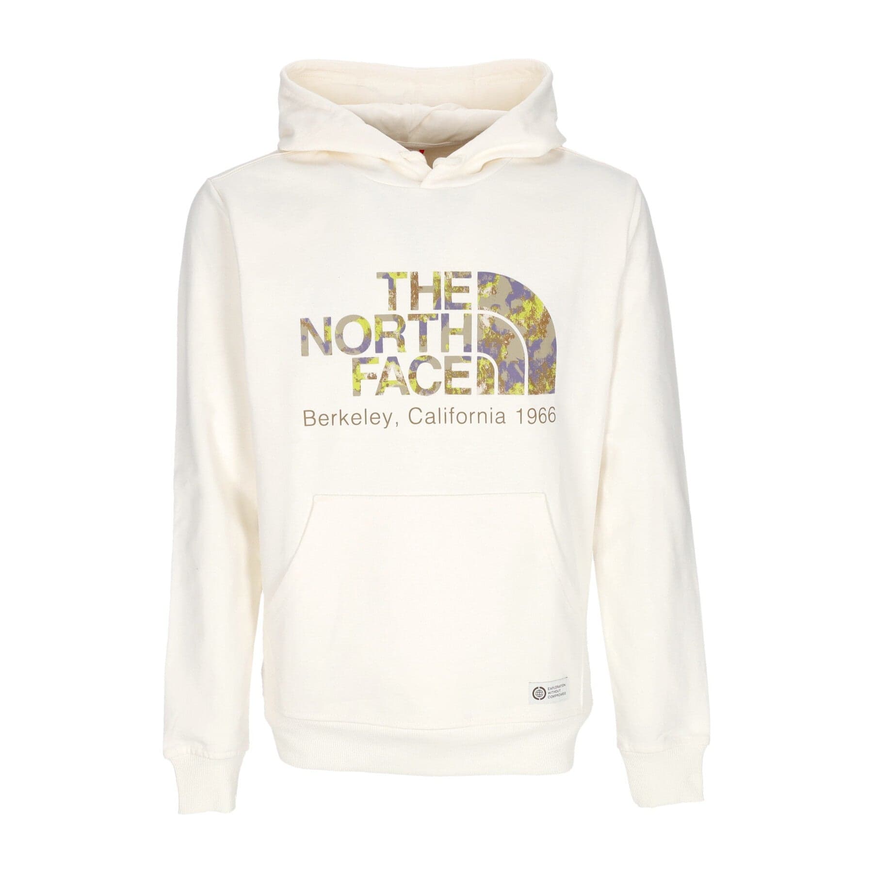 Berkeley California Men's Lightweight Hoodie Gardenia White