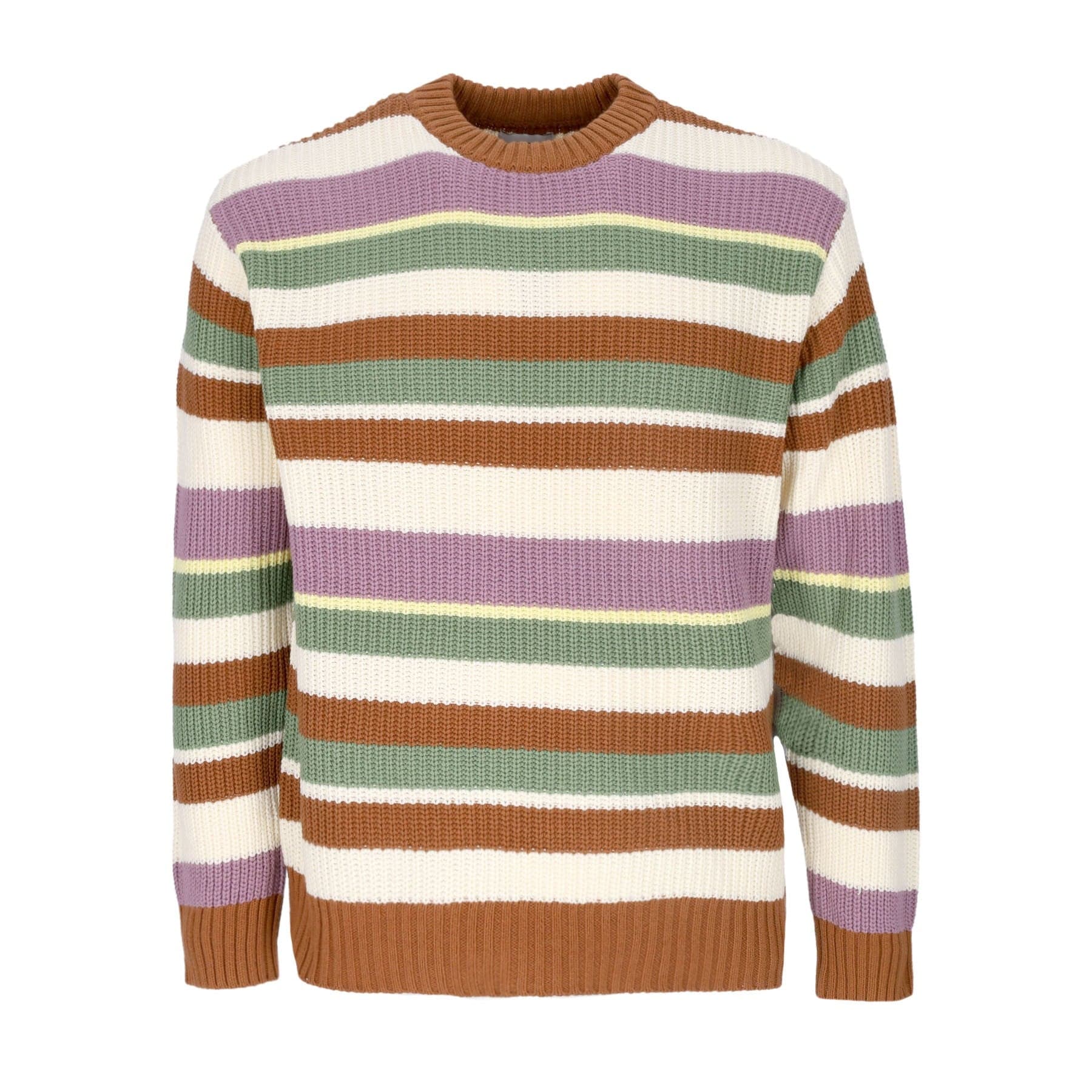 Lightweight Men's Edge Crew Sweater Butterscotch Multi