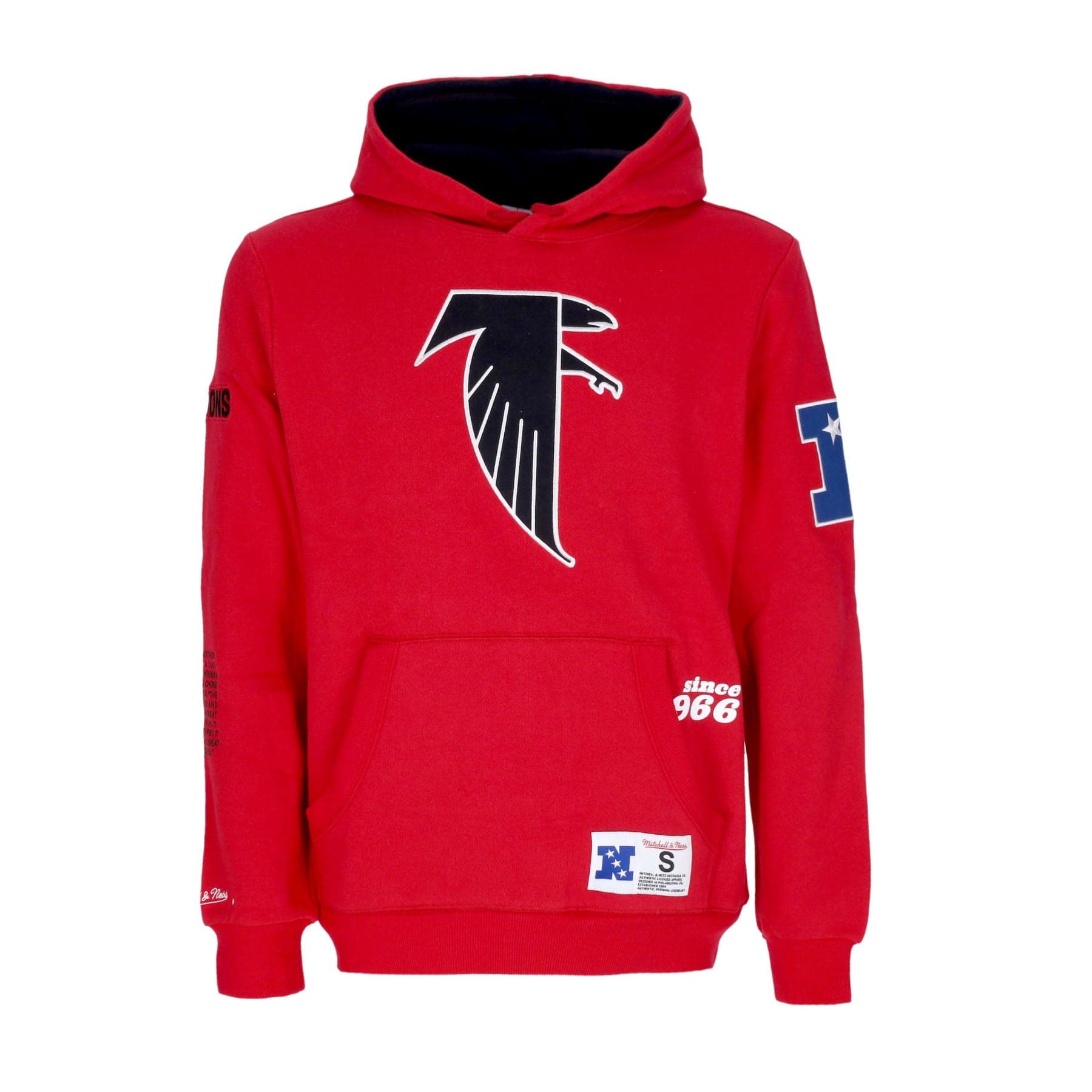 Men's Hoodie Nfl Team Origins Fleece Hoodie Atlfal Scarlet