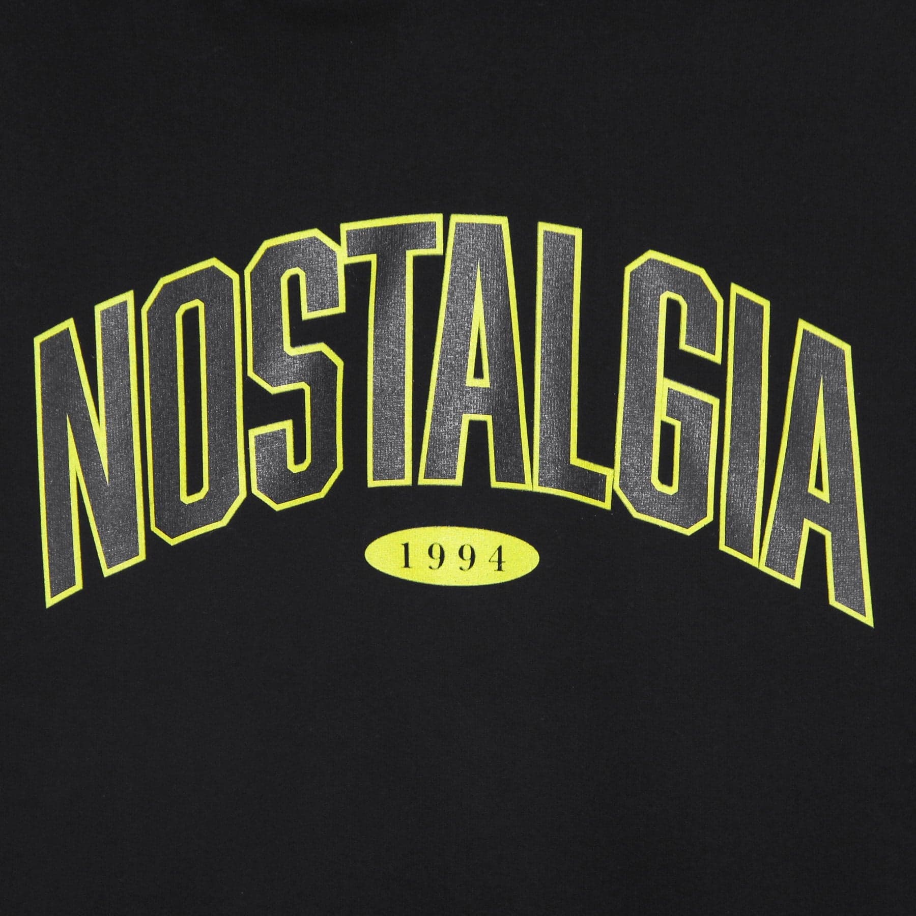 Men's College Hoodie Black