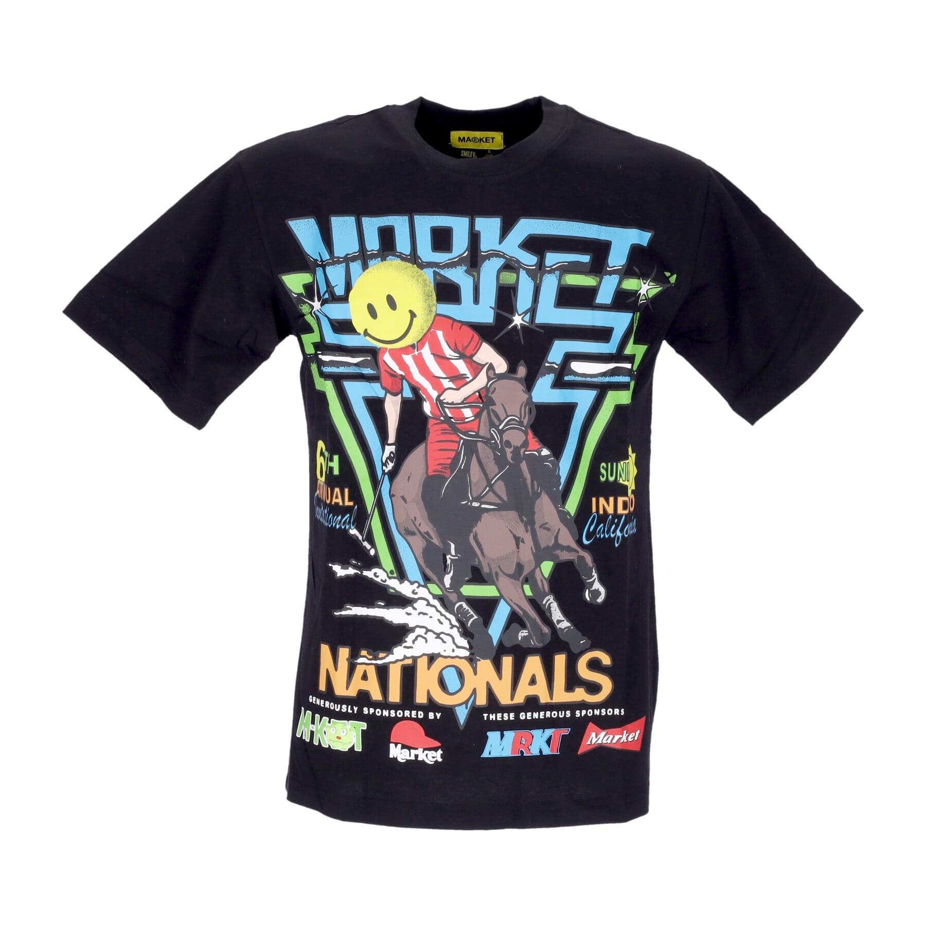 Men's Polo Horserace Tee