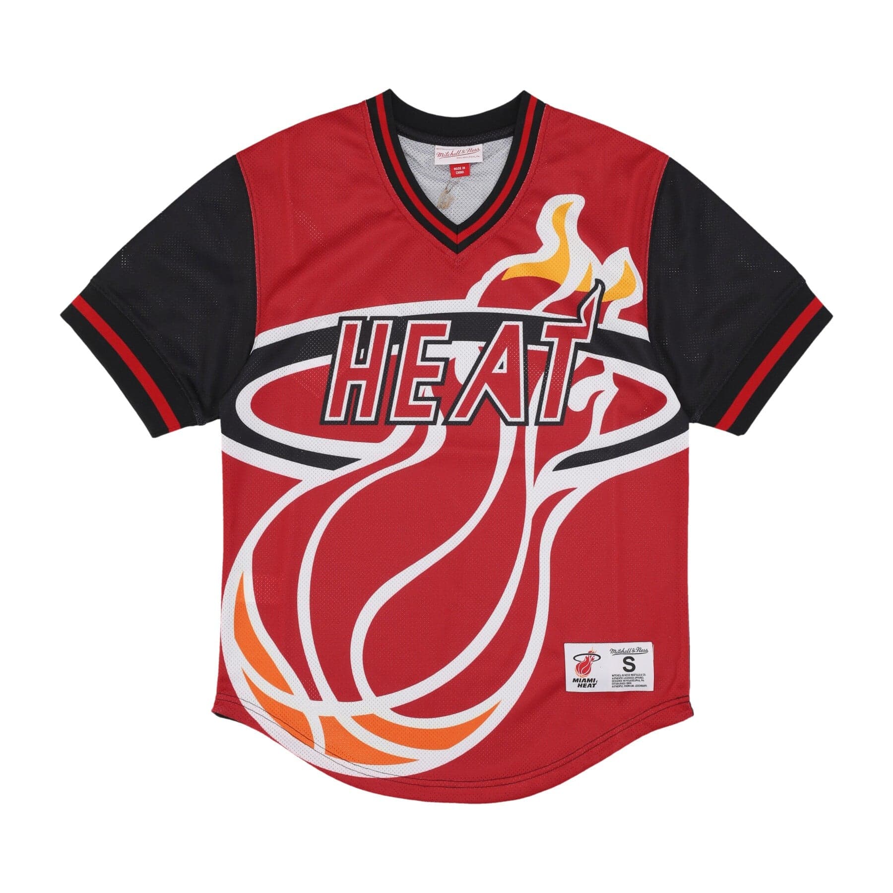 Men's NBA Jumbotron 3.0 Mesh V-neck Jersey Miahea Multi/white