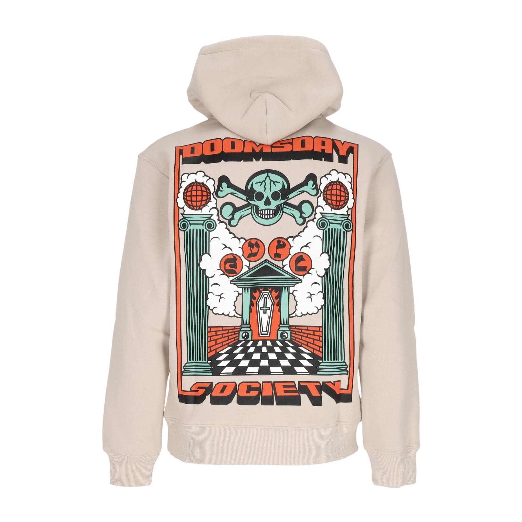 Men's Hoodie Lodge Of Darkness Hoodie Cream