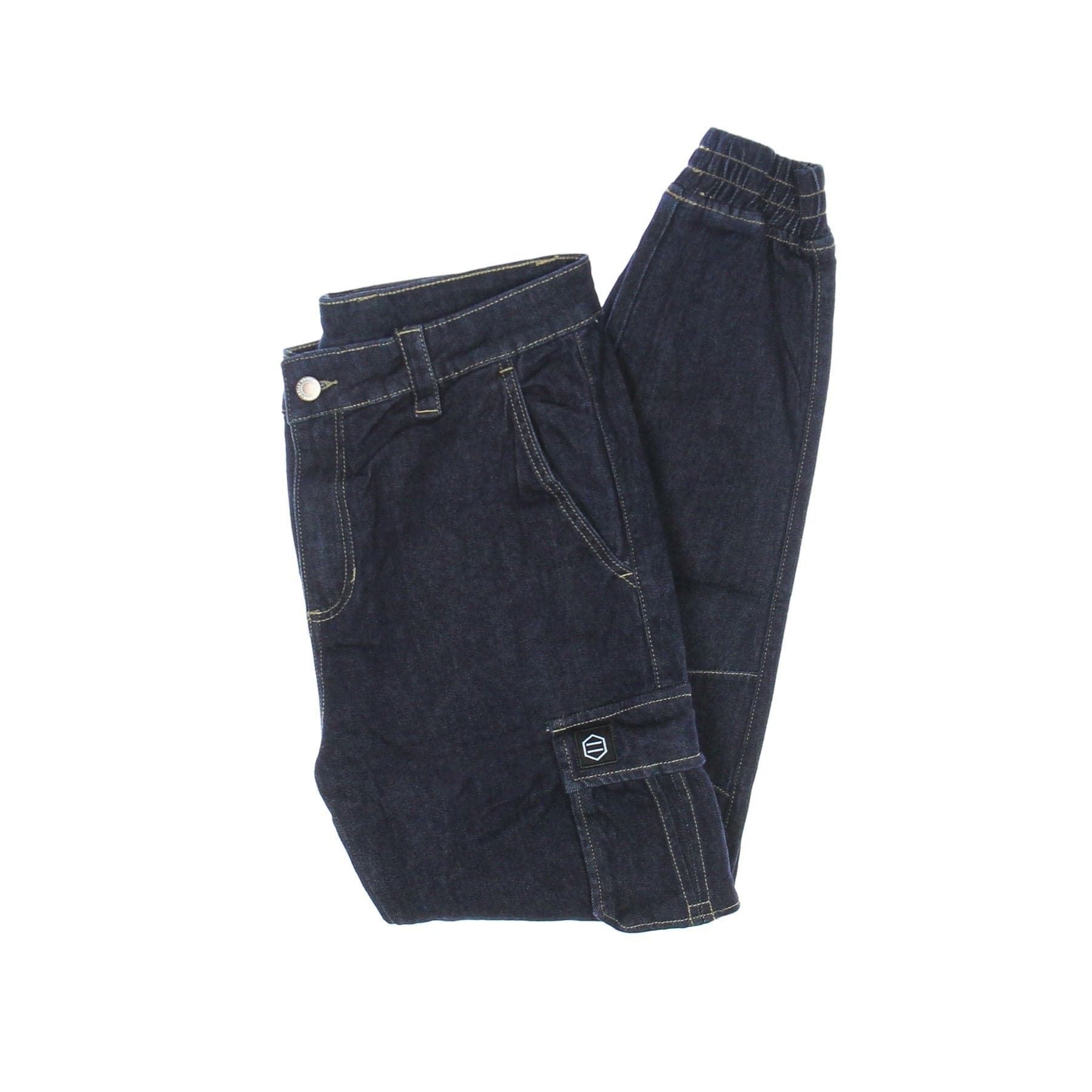 Men's Jeans Cargo Long 903 Denim Pants Denim Blue